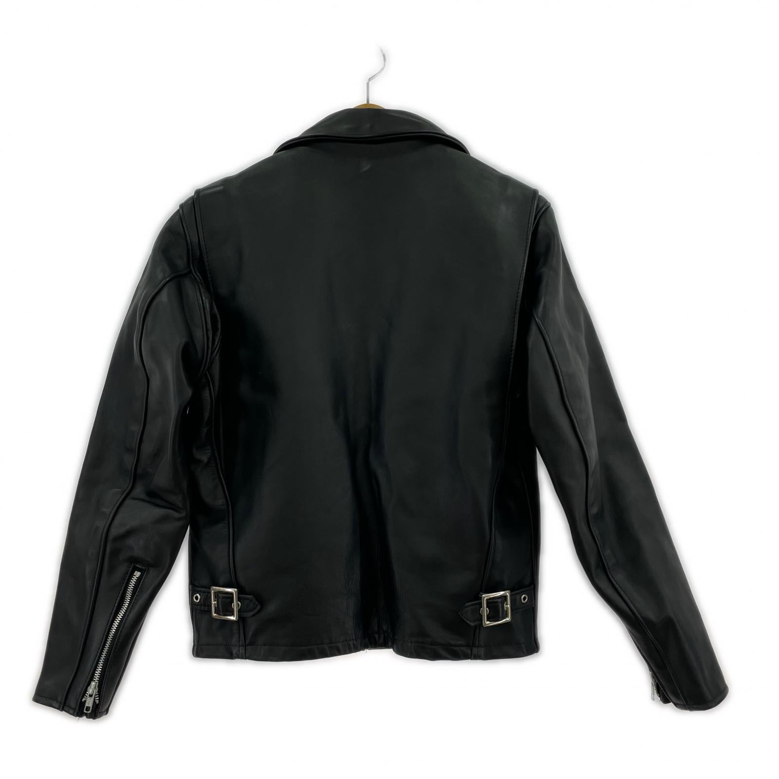 レザージャケット schott 101 レザーシングルライダース ライナー付き 36 ブラック 36 ブラック