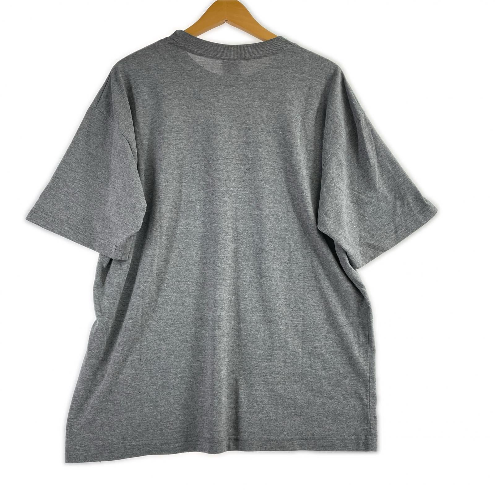 半袖Tシャツ STUSSY 90s 紺タグ オーストラリア製 カープリントプリント M グレー M グレー