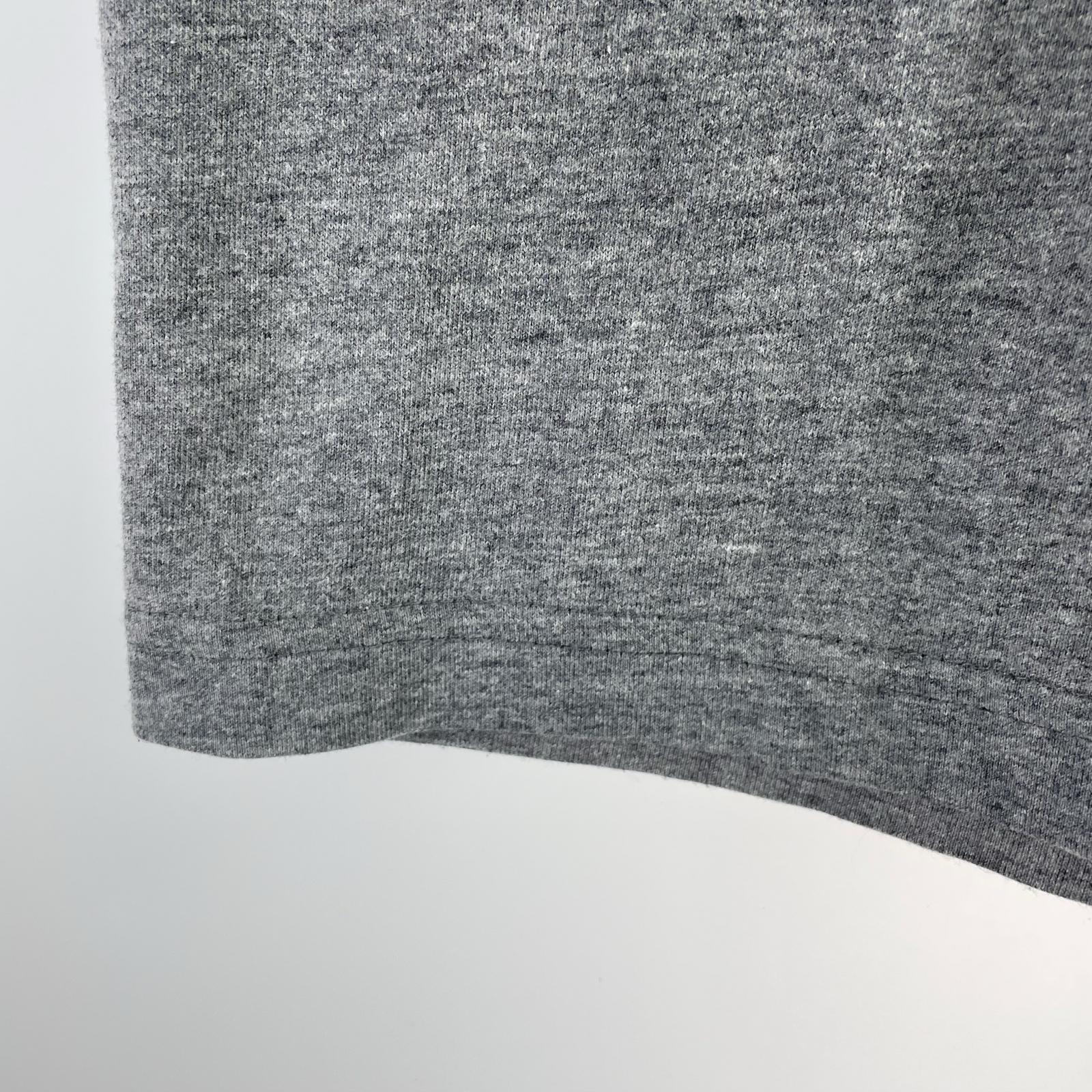 半袖Tシャツ STUSSY 90s 紺タグ オーストラリア製 カープリントプリント M グレー M グレー