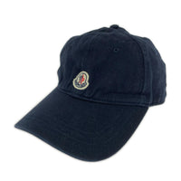 キャップ MONCLER 19AW BERRETTO BASEBALL ロゴワッペンキャップ ネイビー