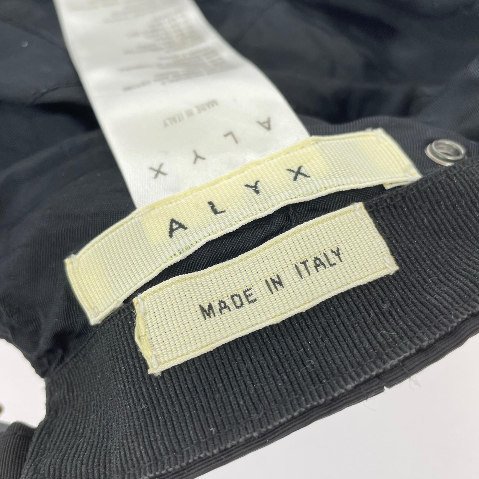 キャップ ALYX ローラーコースターバックル ナイロンコットンキャップ ブラック ブラック