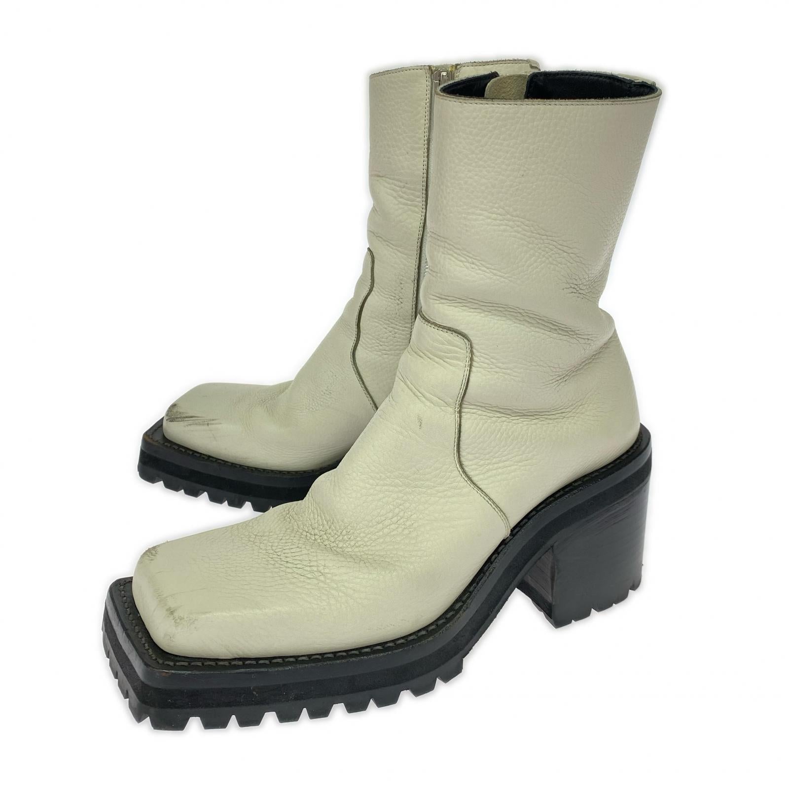 ブーツ Monster BOOTS 8 白 ホワイト