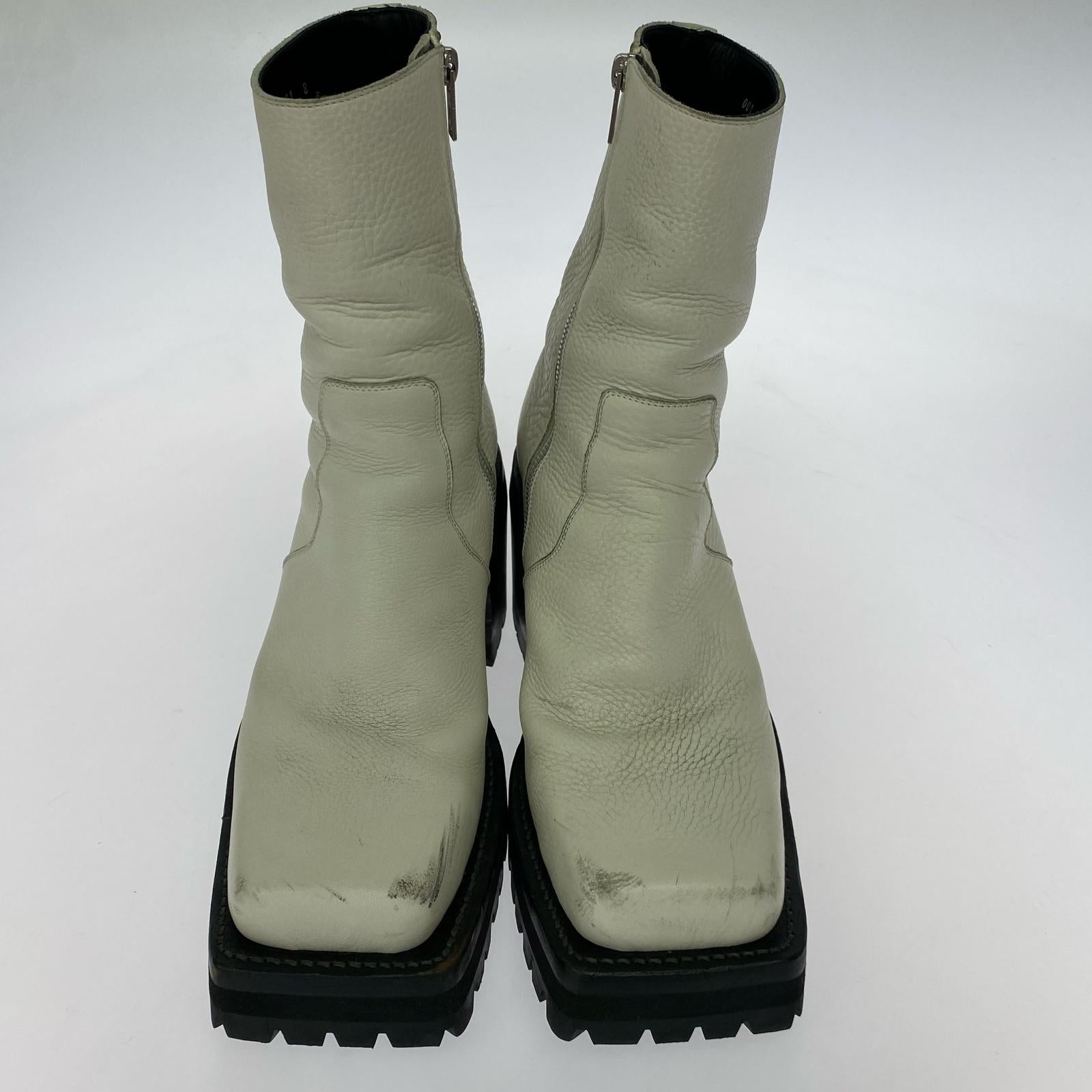 ブーツ Monster BOOTS 8 白 ホワイト