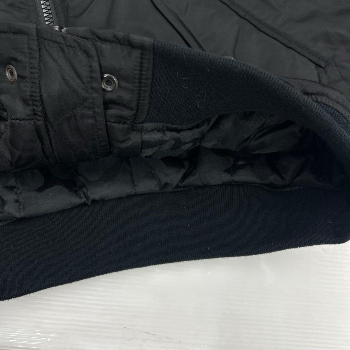 ジャケット MA-1 ギミックジャケット Black (L) L ブラック