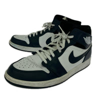 スニーカー 554724-411 AIR JORDAN 1 MID Dark Teal/Armory Navy 28.5cm 28.5cm (US10 1/2 UK10 EU47)