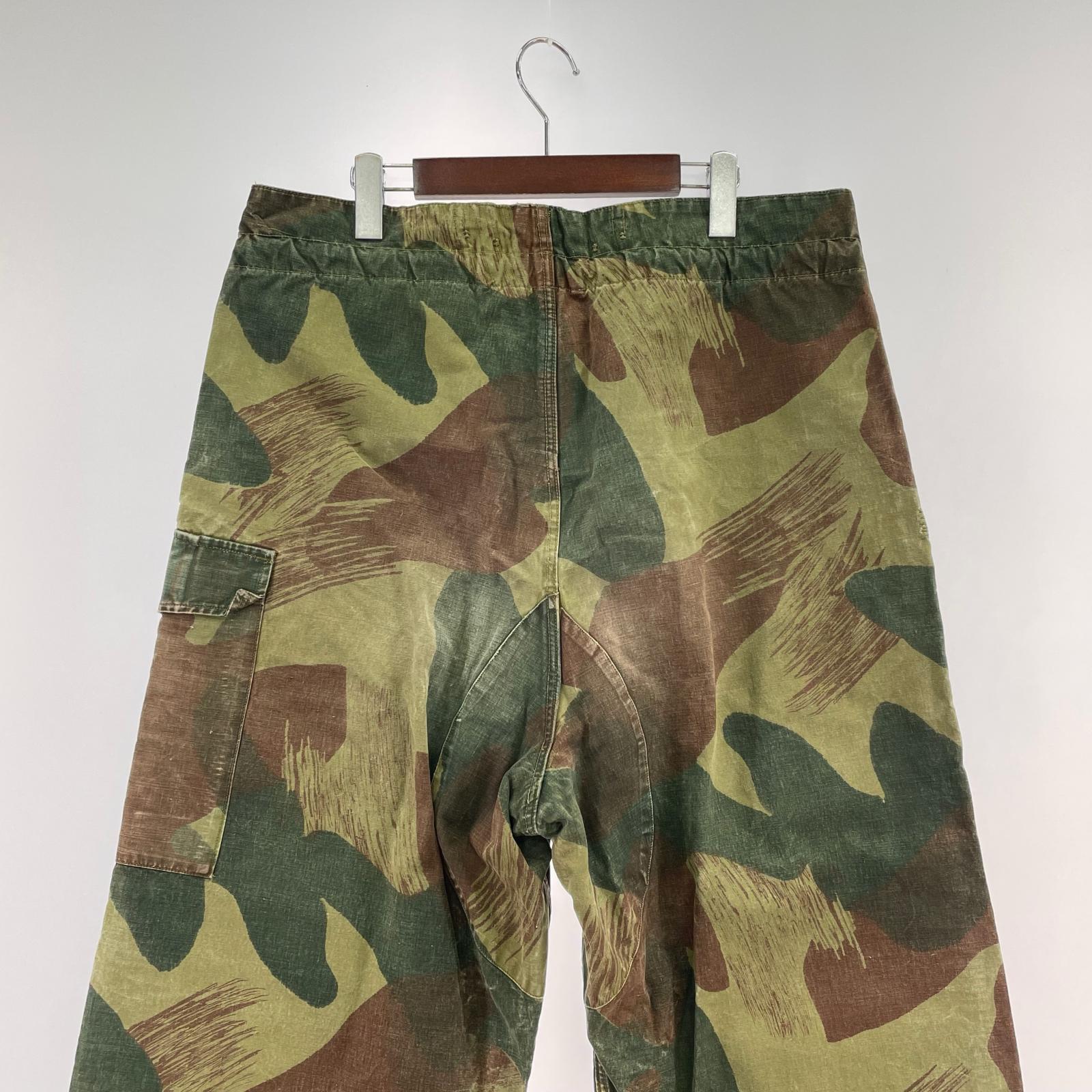 パンツ 50s ベルギー軍 ブラッシュカモカーゴパンツ