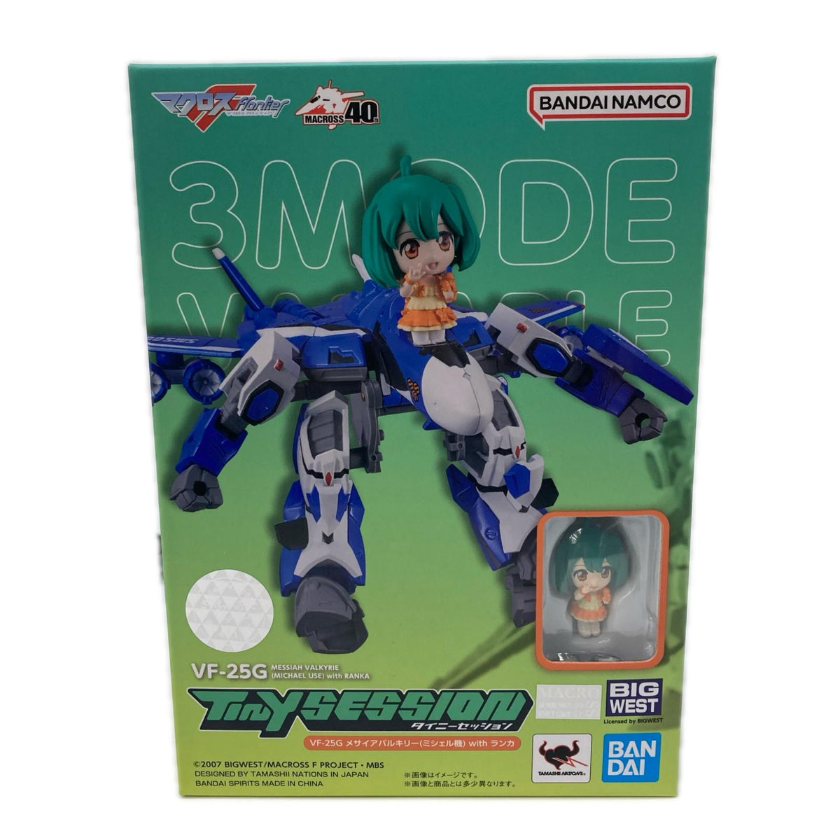 マクロスF タイニーセッション VF-25G with ランカ マクロスF フィギュア/グッズ