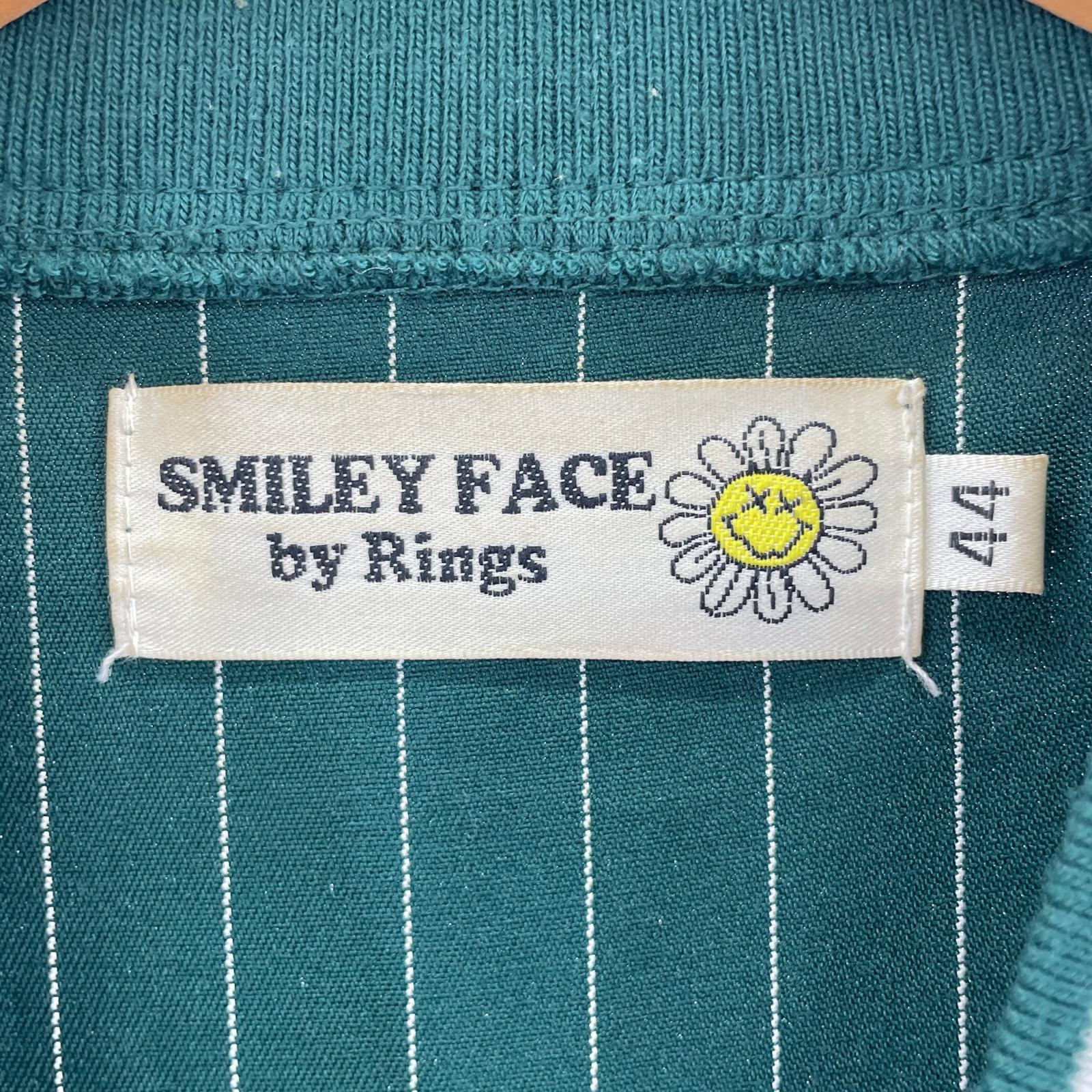 半袖シャツ SMILY FACE ベースボールシャツ(44) 44 グリーン