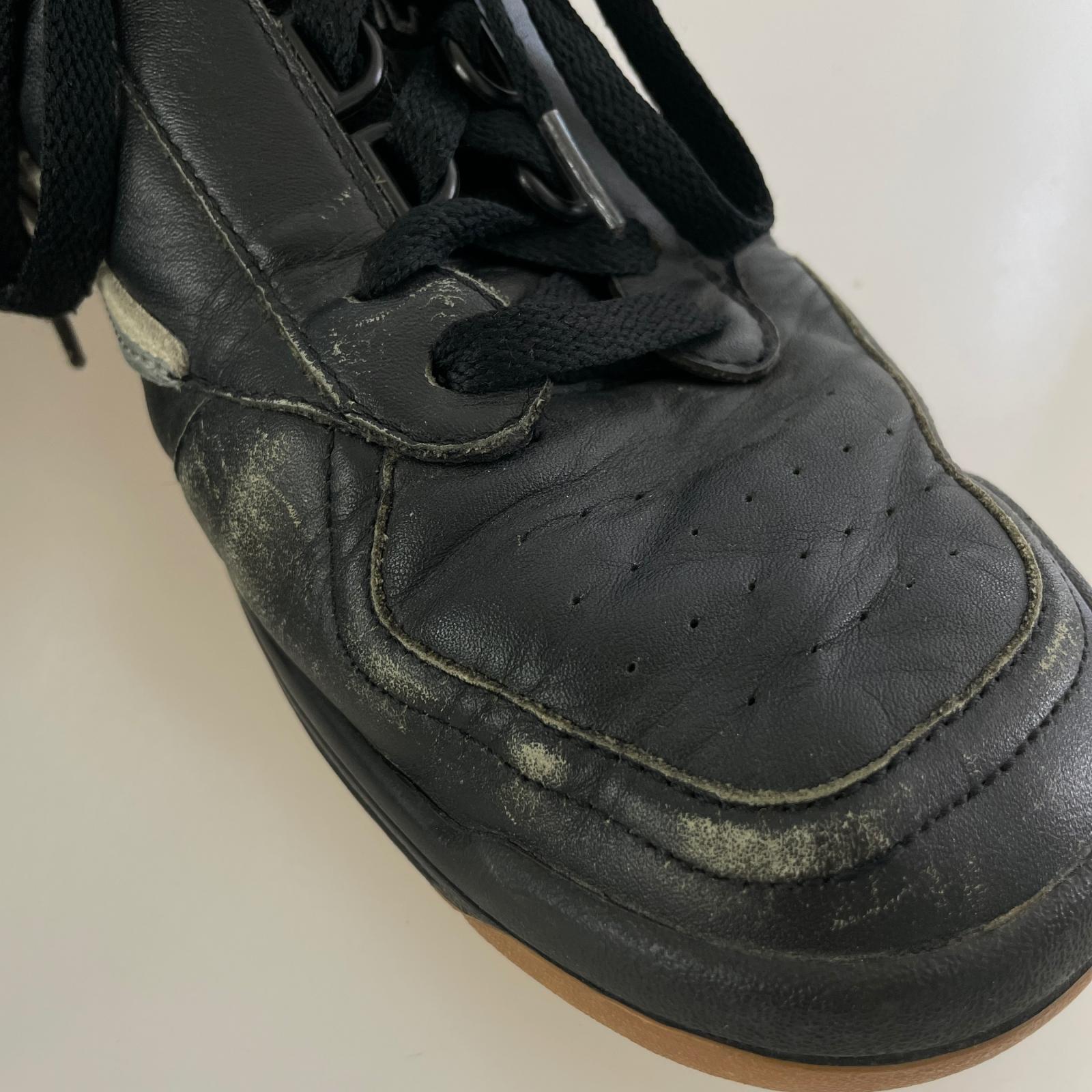 スニーカー ×gosha ローカットスニーカー 黒 ブラック