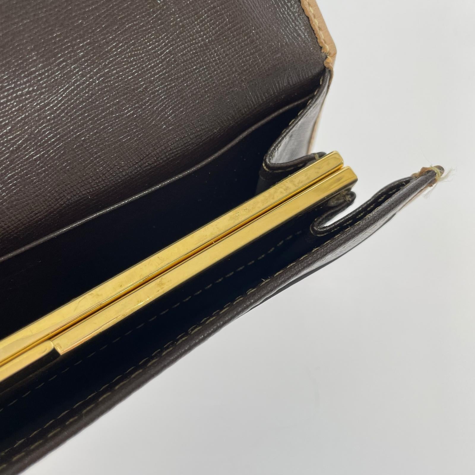CELINE マカダム ロングウォレット