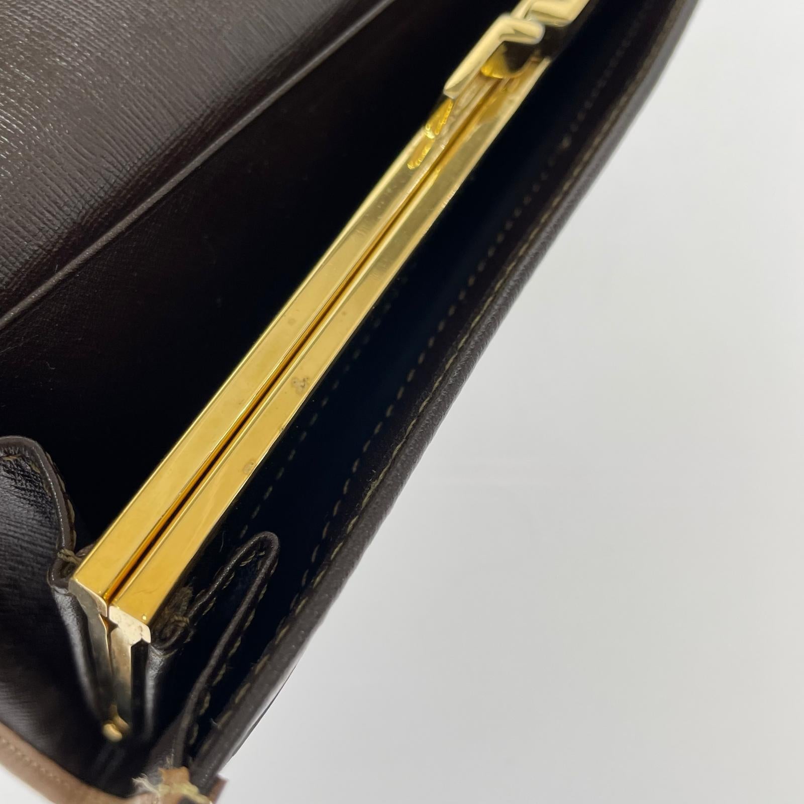 CELINE マカダム ロングウォレット