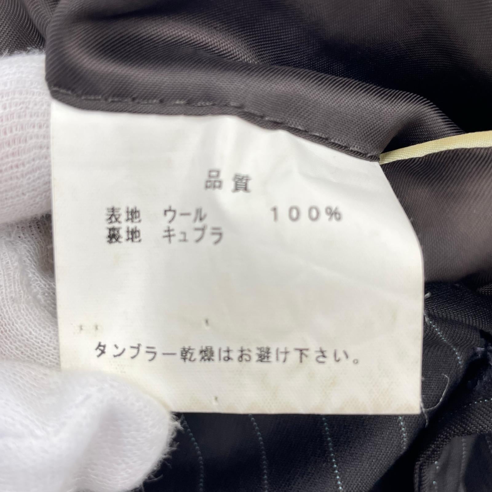 セットアップ ストライプスーツ M ブラウン
