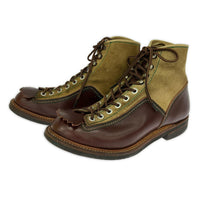 ブーツ LONE WOLF BOOTS CARPENTER 茶 (US9.5) ブラウン