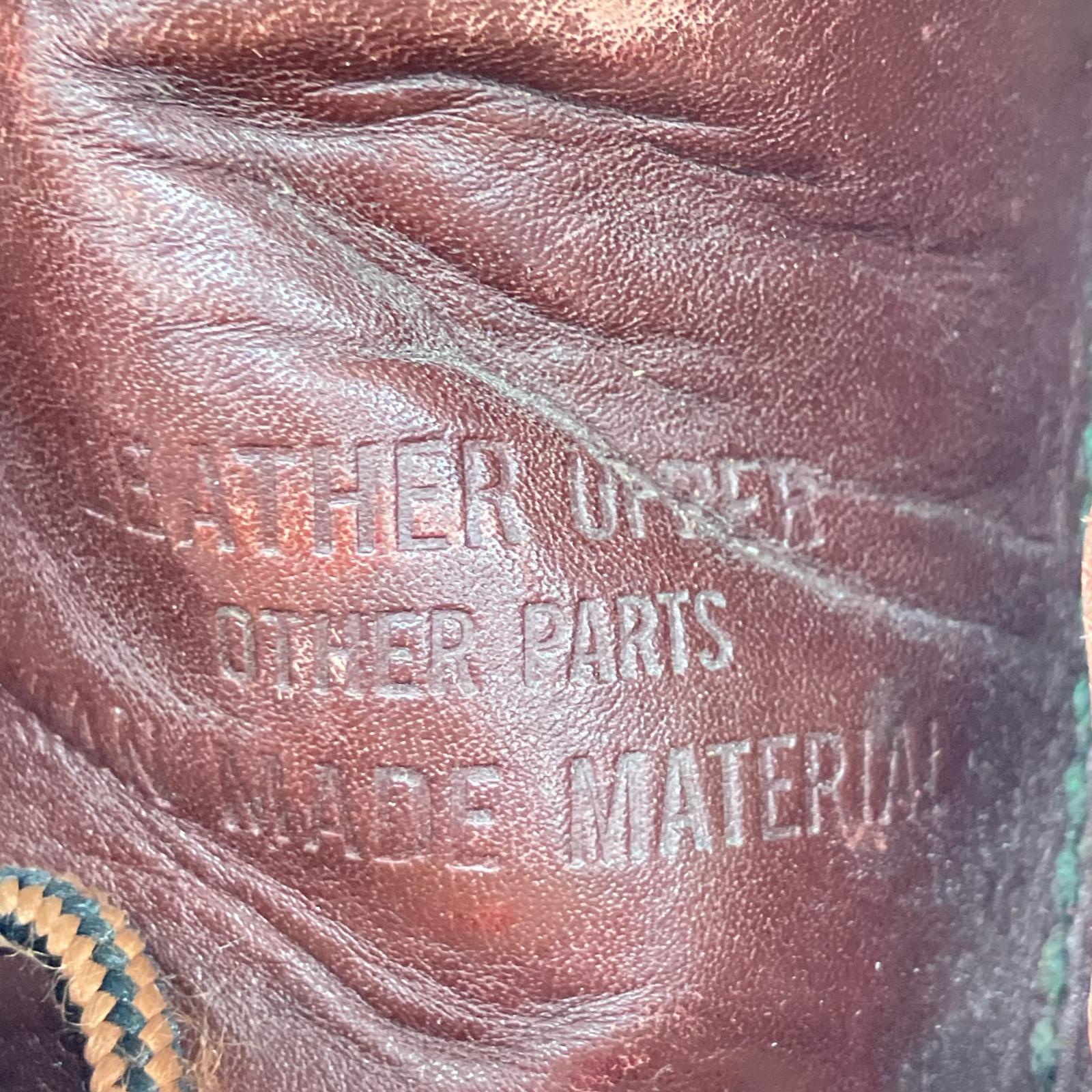 ブーツ LONE WOLF BOOTS CARPENTER 茶 (US9.5) ブラウン