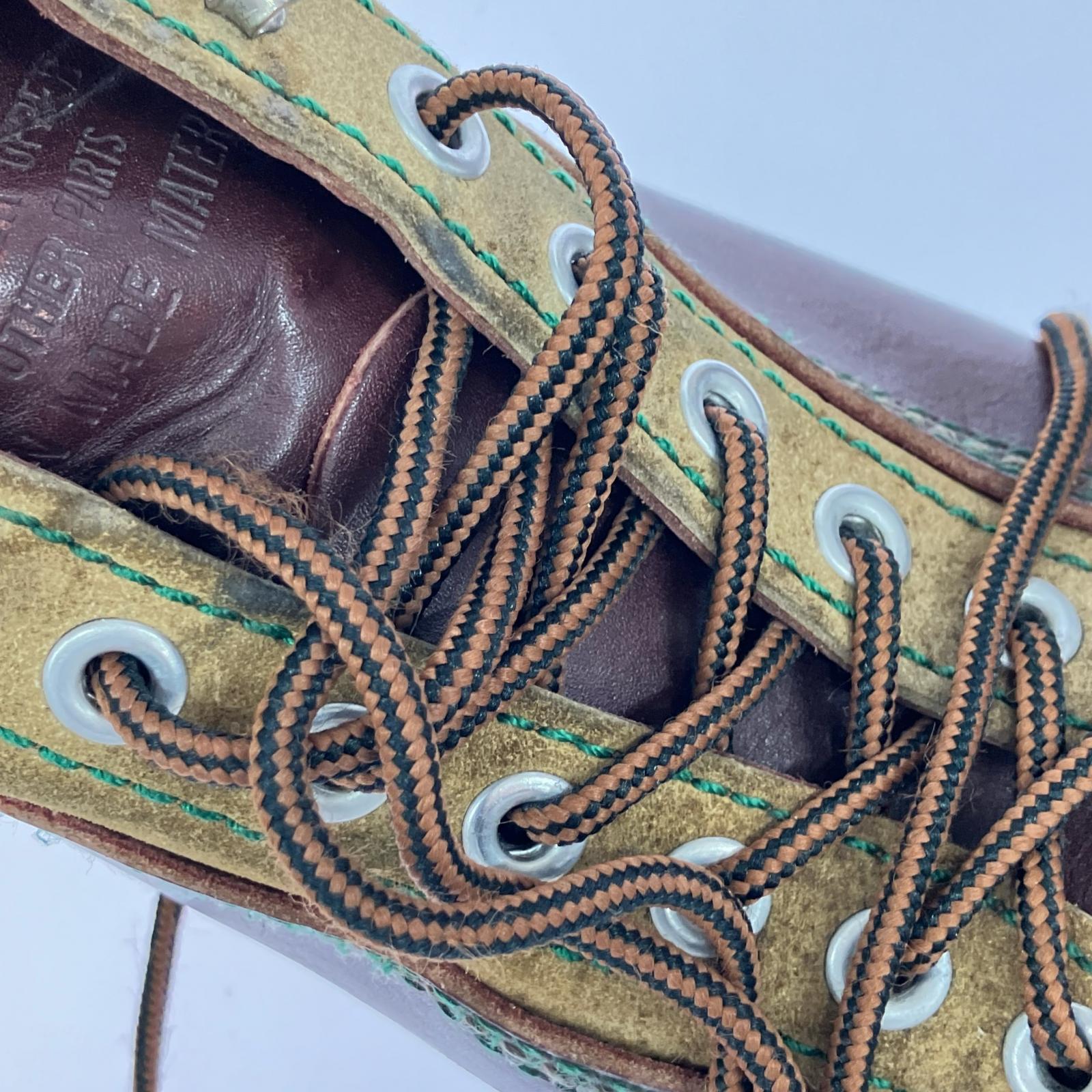 ブーツ LONE WOLF BOOTS CARPENTER 茶 (US9.5) ブラウン