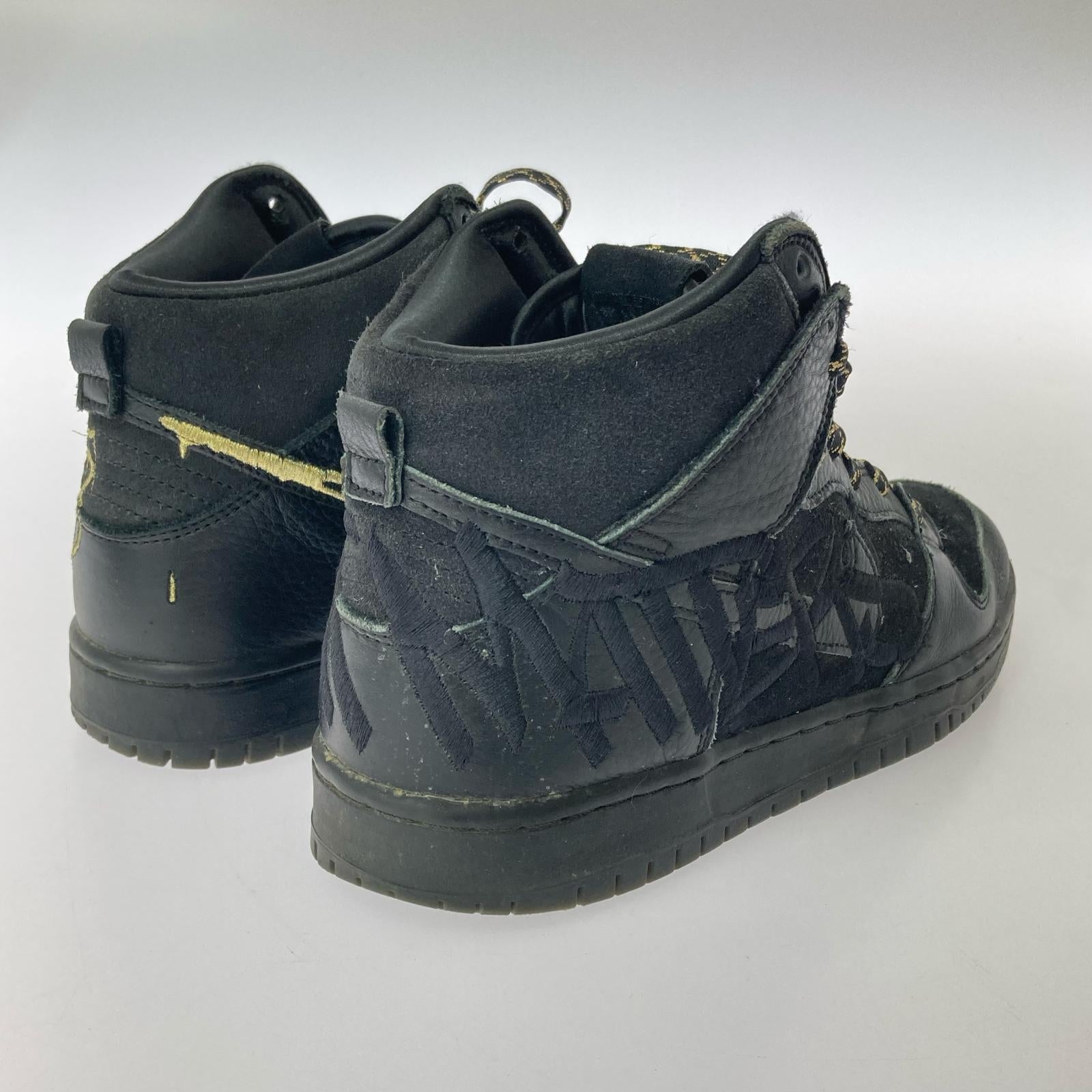 スニーカー ×FAUST SB DUNK HIGH PRO QS 27cm (US9 UK8 1/2 EU44) ブラック