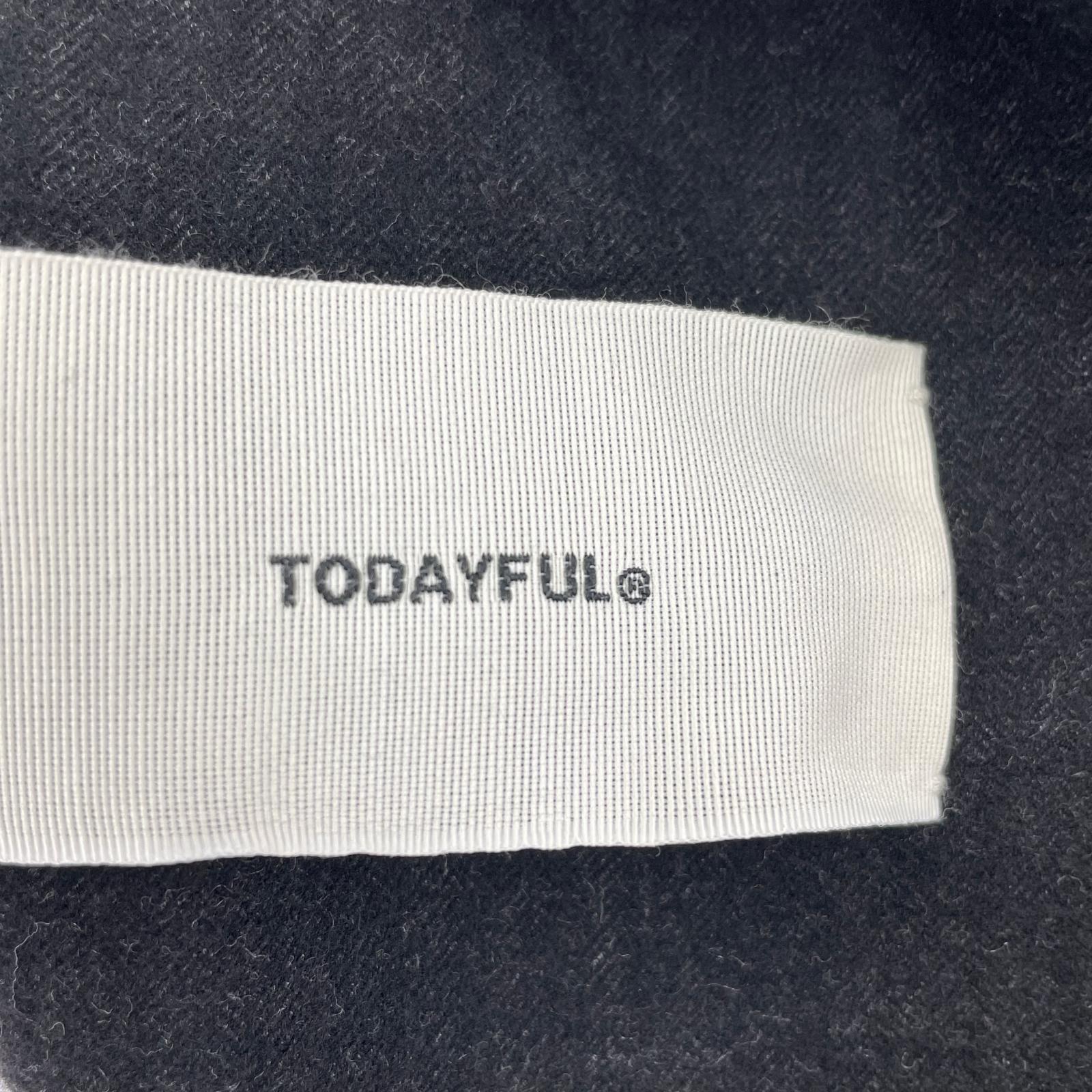 パンツ TODAYFUL サスペンダーハイウエストパンツ 38 グレー 38 グレー
