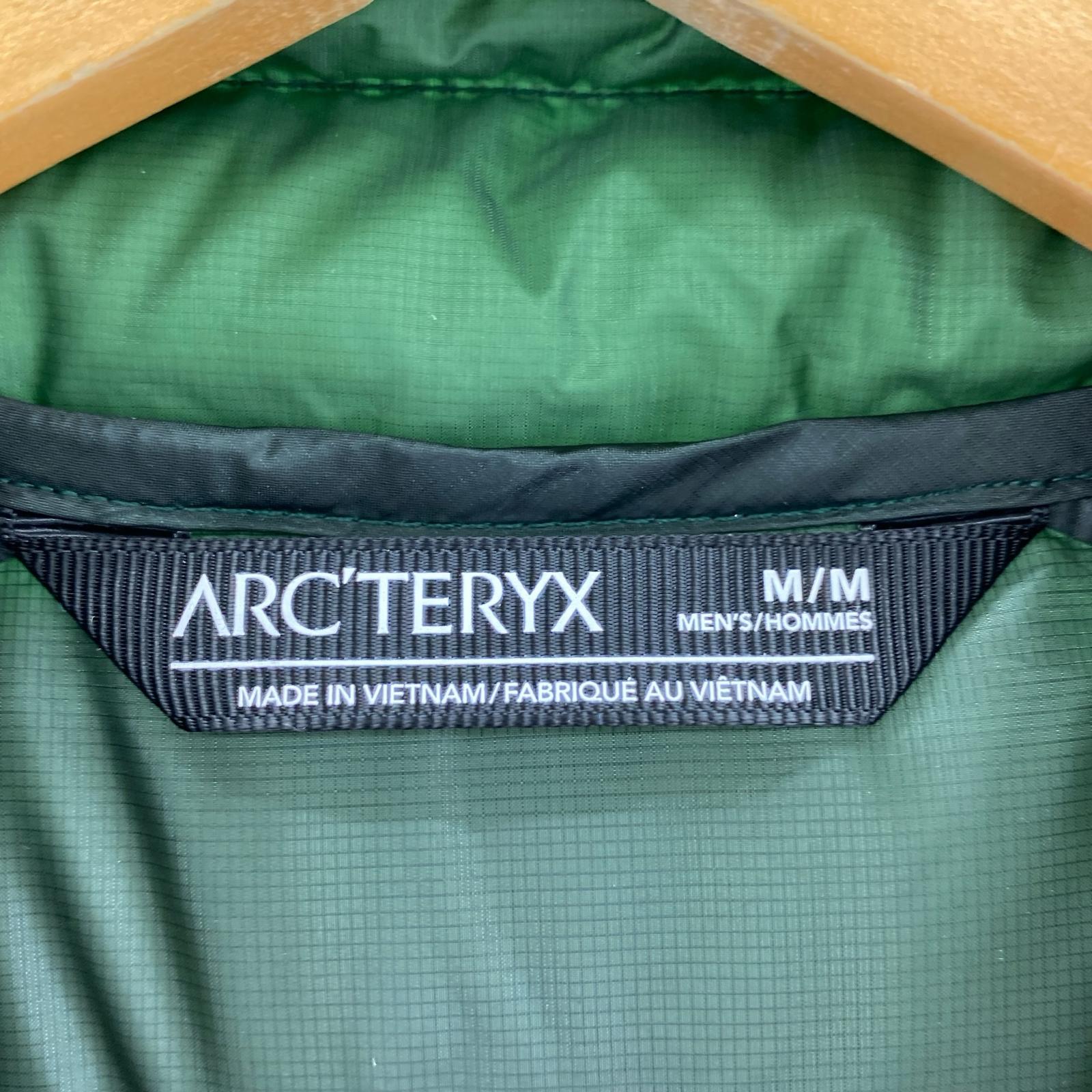 ダウンベスト CERIUM LT VEST GRN M M グリーン