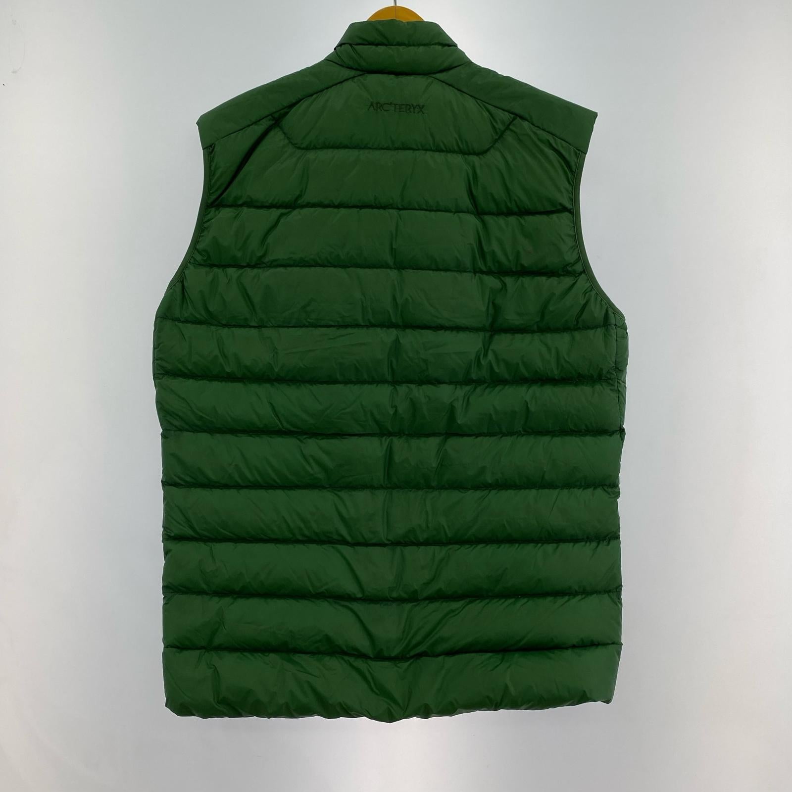 ダウンベスト CERIUM LT VEST GRN M M グリーン
