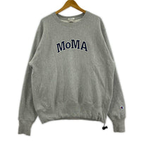 スウェット ×MoMA ロゴプリント グレー M グレー