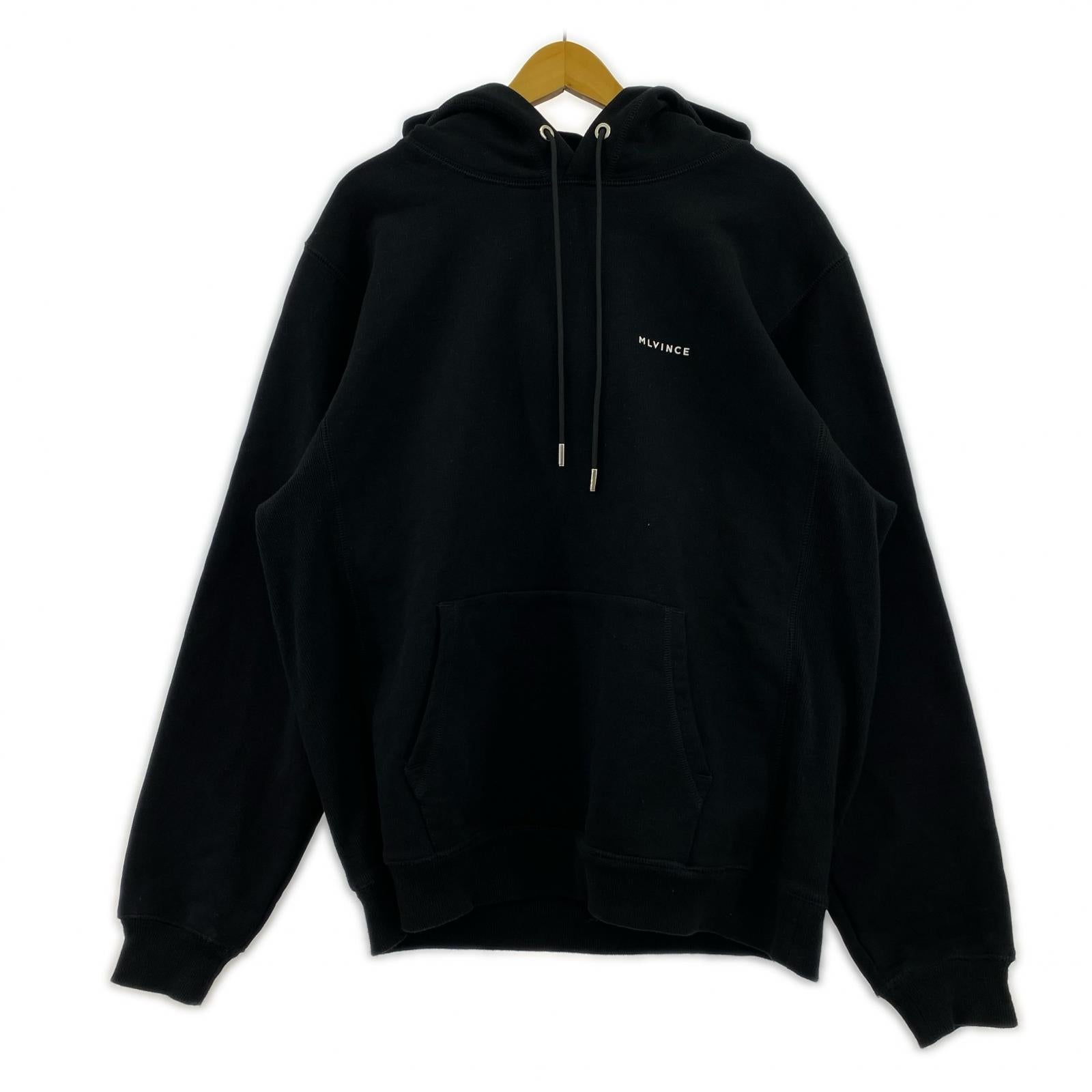 パーカー MLVINCE 23aw パーカー L ブラック
