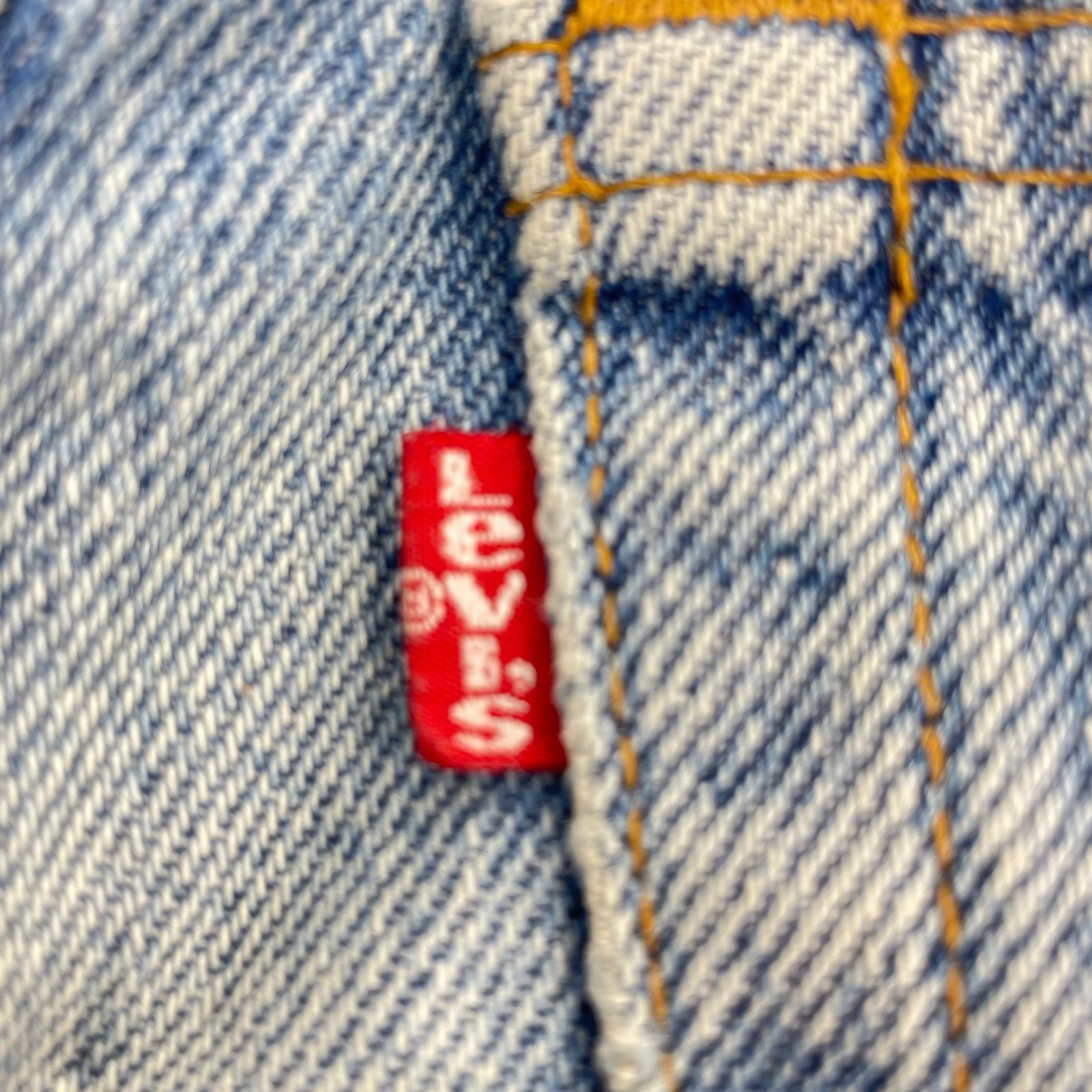 デニムパンツ 90s 510-0217 IDG ダメージデニム 31 ブルー