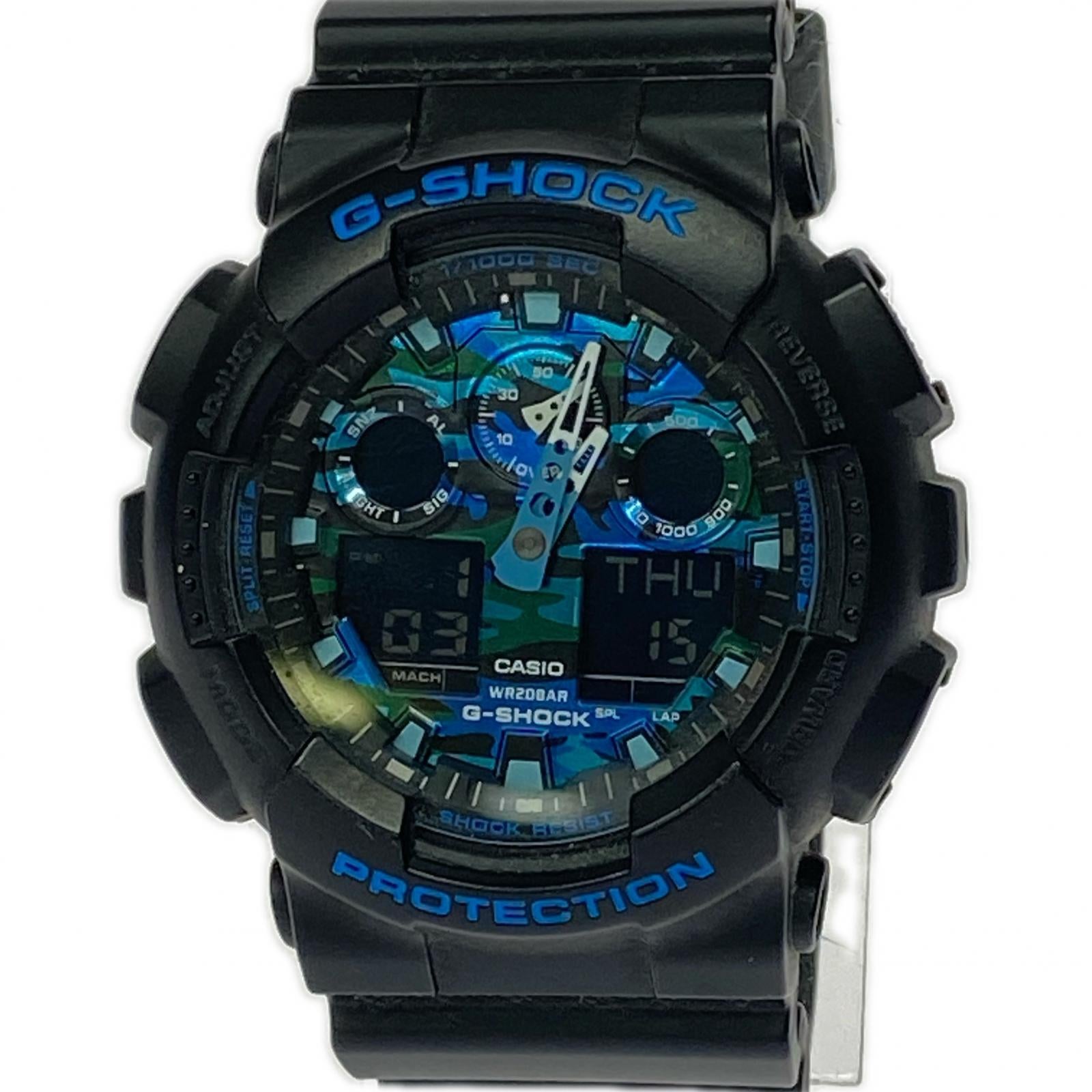 腕時計 GA-100CB デジアナ