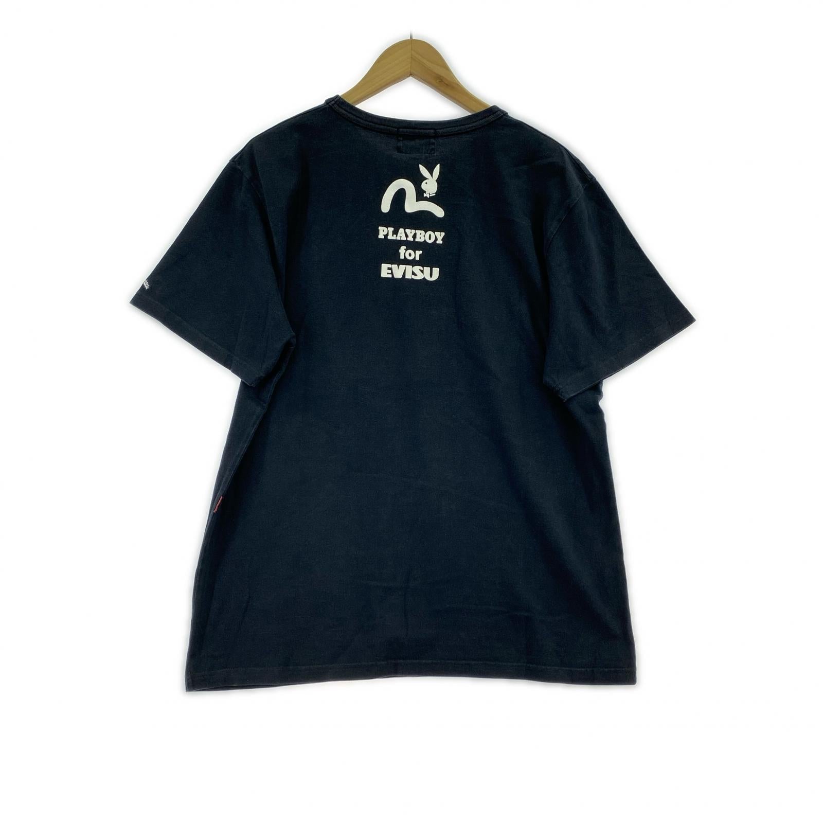 半袖Tシャツ × PLAYBOY 黒(44) ブラック