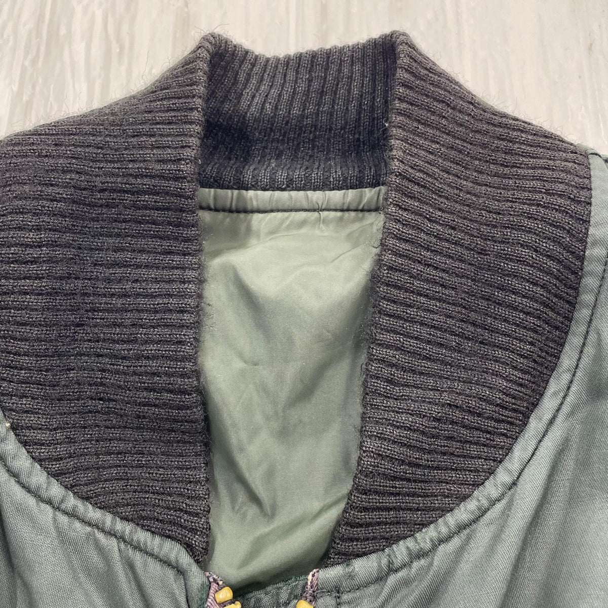 ジャケット 70s カナダ軍 Royal Canadian フライトジャケット グリーン