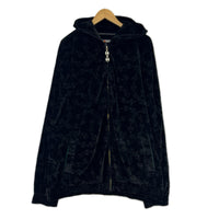ジャケット GODBODY マリーナチェーンデザインベロアジャケット BLK (2X) ブラック