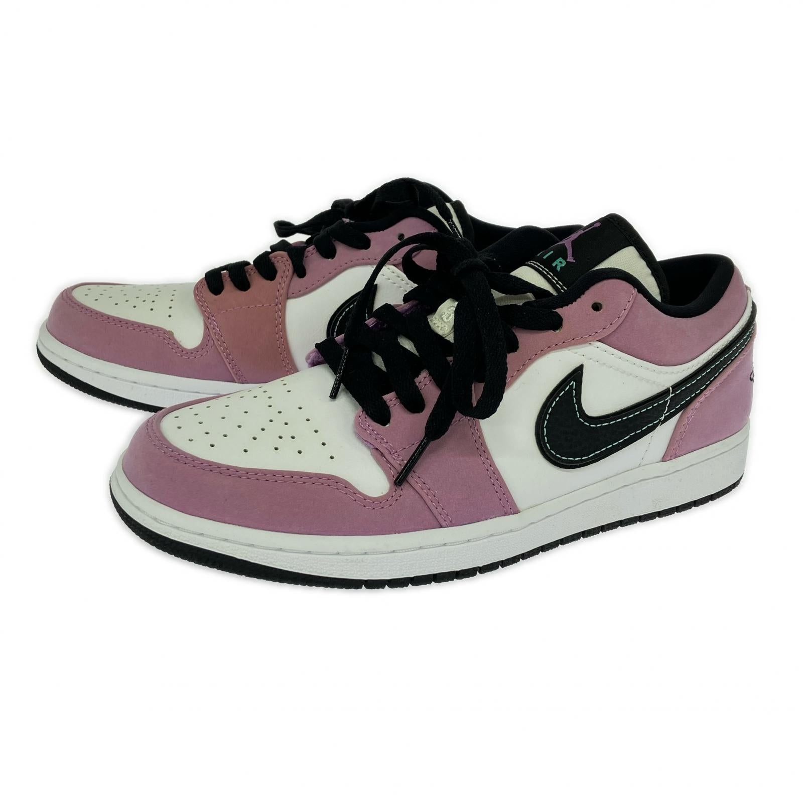 スニーカー AIR JORDAN 1 LOW SE VIOLET SHOCK 25.0cm 25cm (US7 UK6 1/2 EU40)