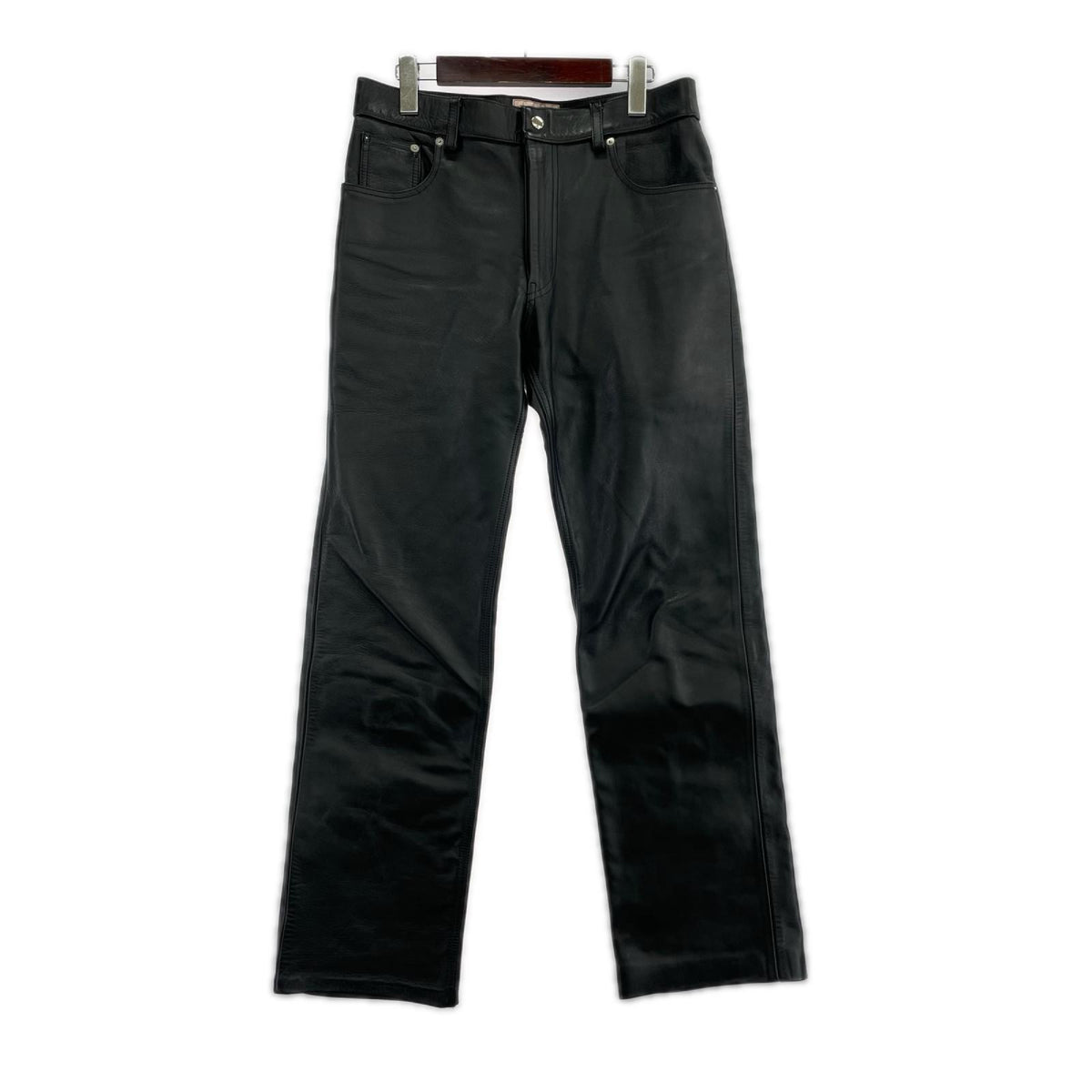 パンツ Riding master Leather Pants BLK W32 ブラック