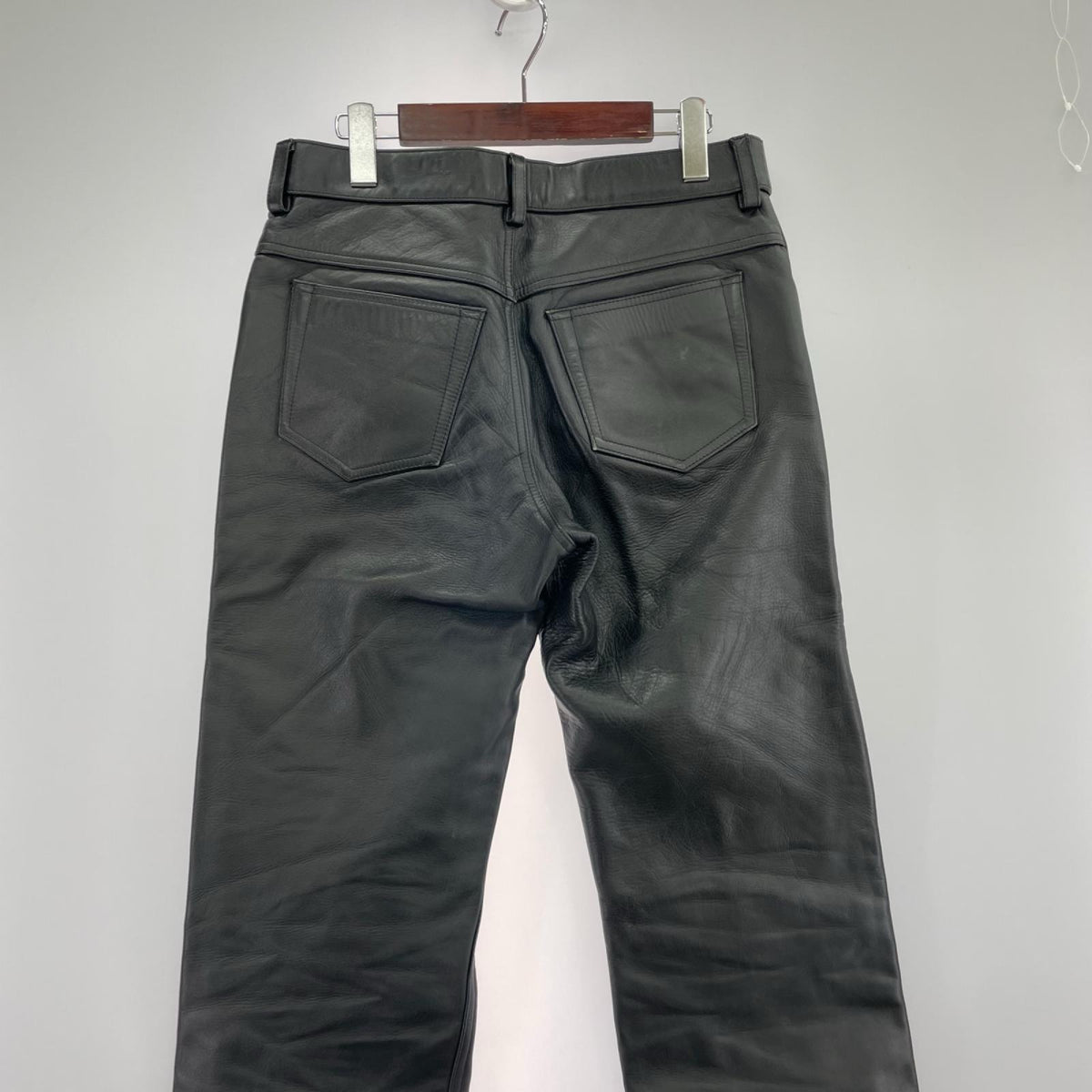 パンツ Riding master Leather Pants BLK W32 ブラック