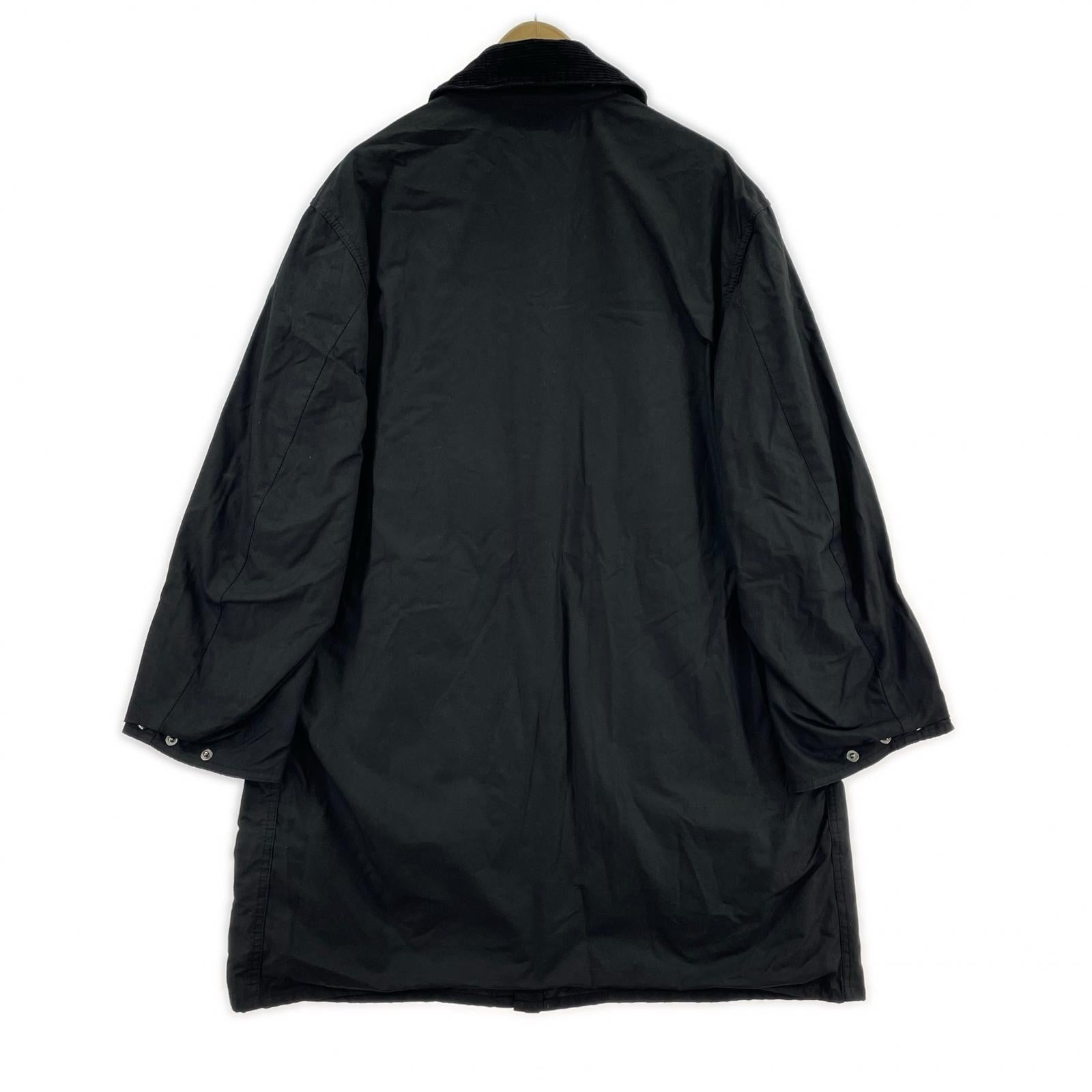ジャケット Barbour OS BORDER ボーダー オイルドジャケット 40 黒 40 ブラック