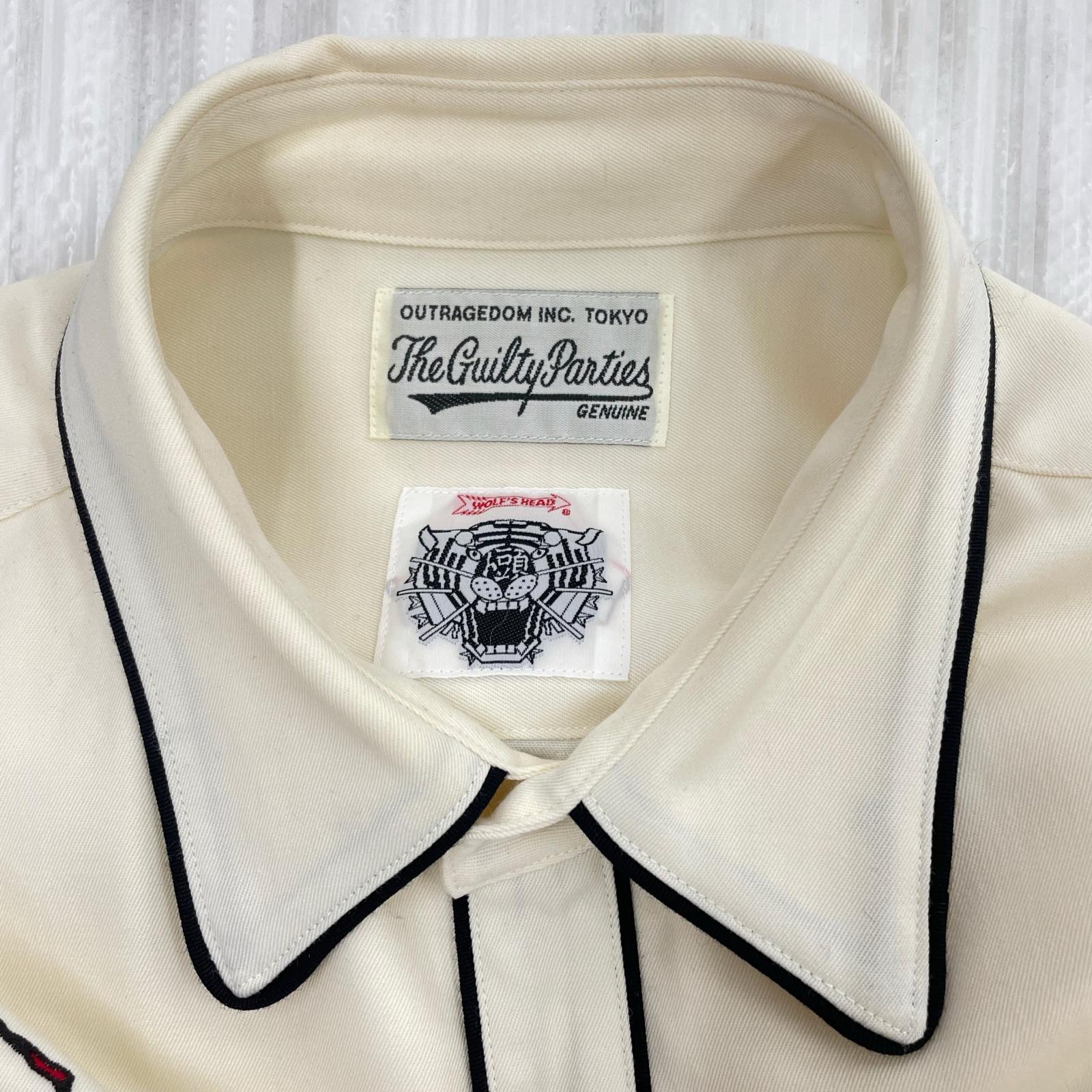 長袖シャツ WOLF'S HEAD Western Shirt L/S (TYPE-1)-L L