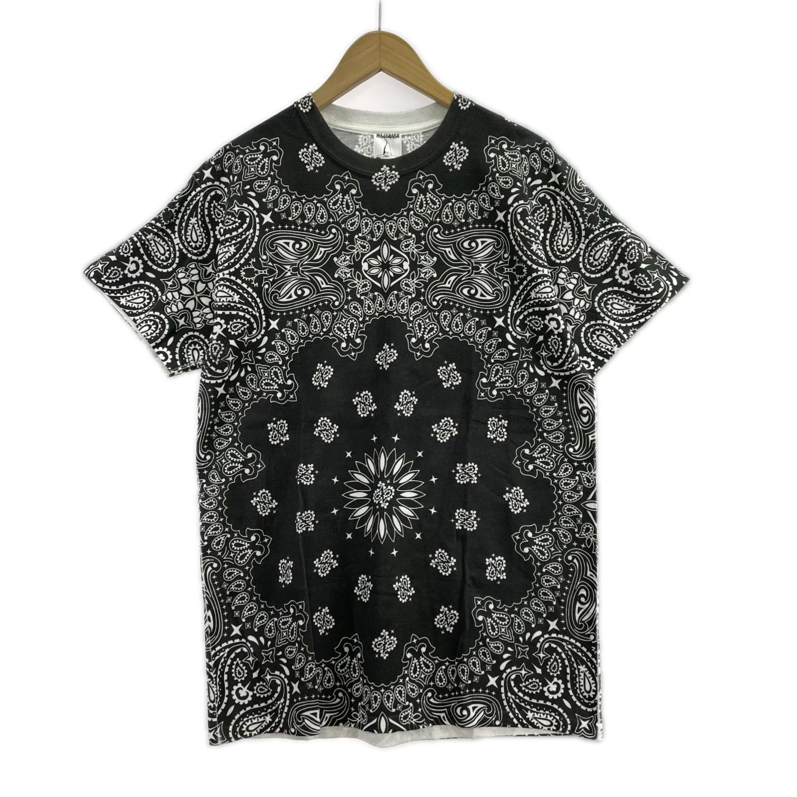 半袖Tシャツ MAJOGARY S/Sカットソー ペイズリー柄 (M) M