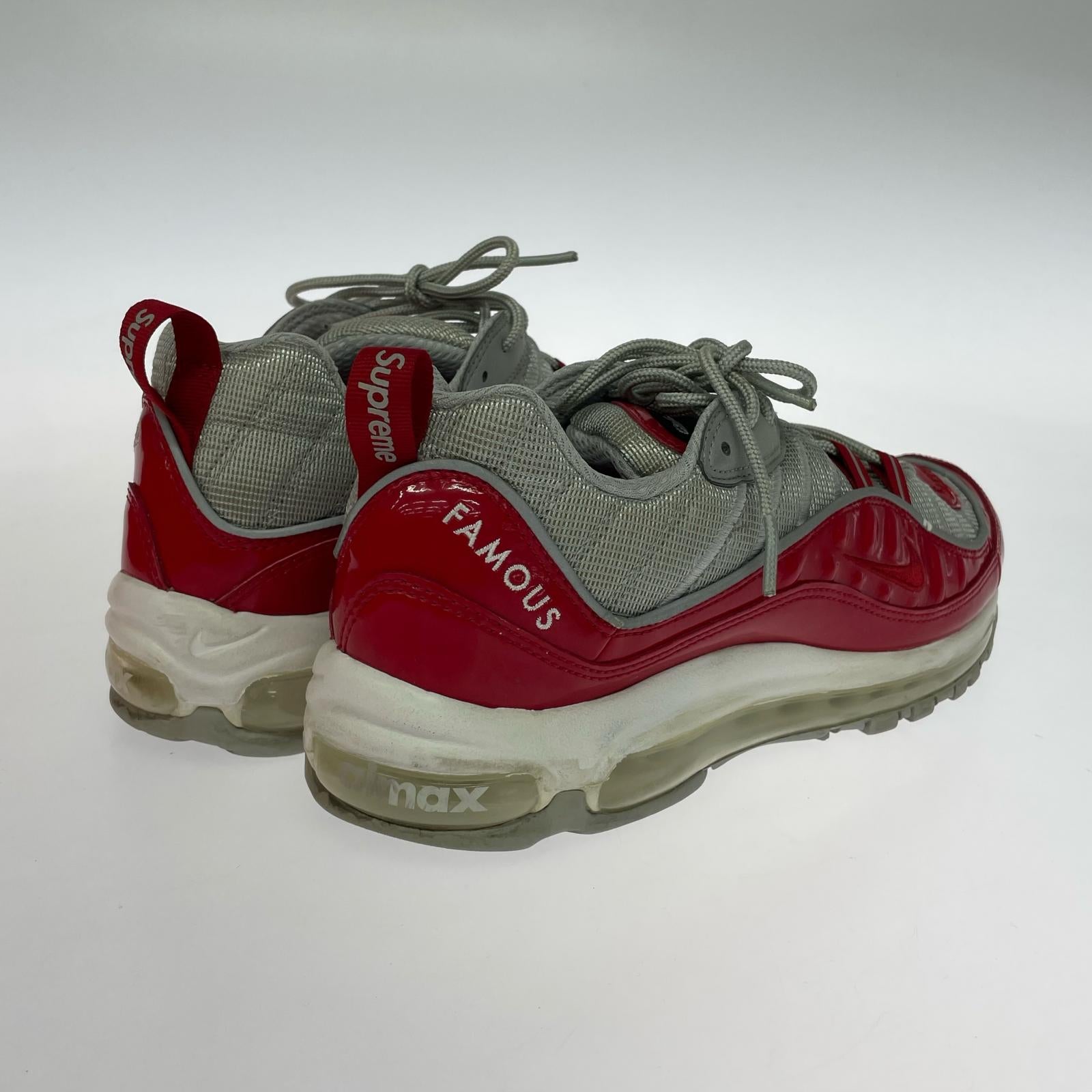 スニーカー NIKE×Supreme Air Max 98 844694-600 (27) 27cm (US9 UK8 1/2 EU44)