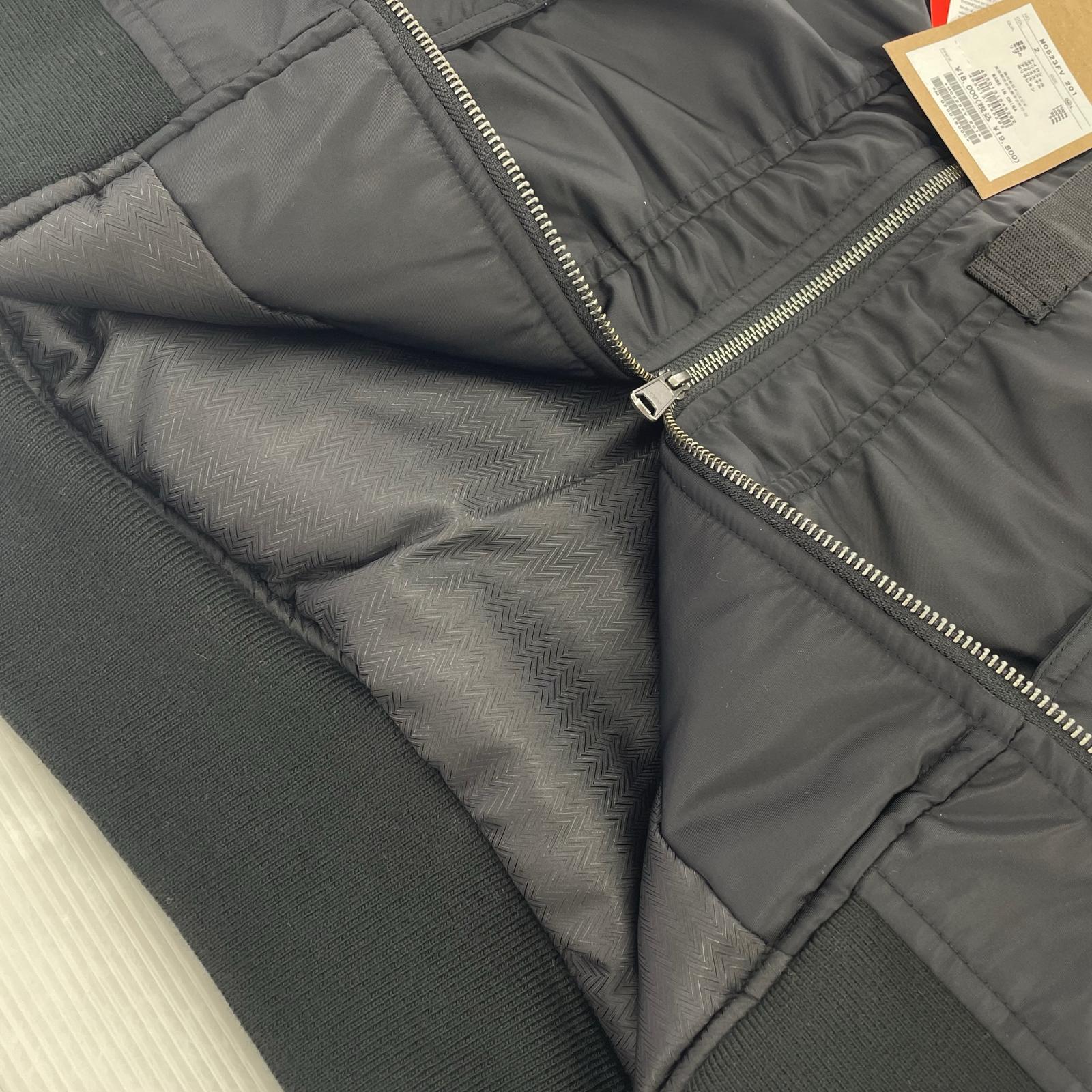 ダウンベスト ヘビーナイロンツイルベスト BLK M ブラック