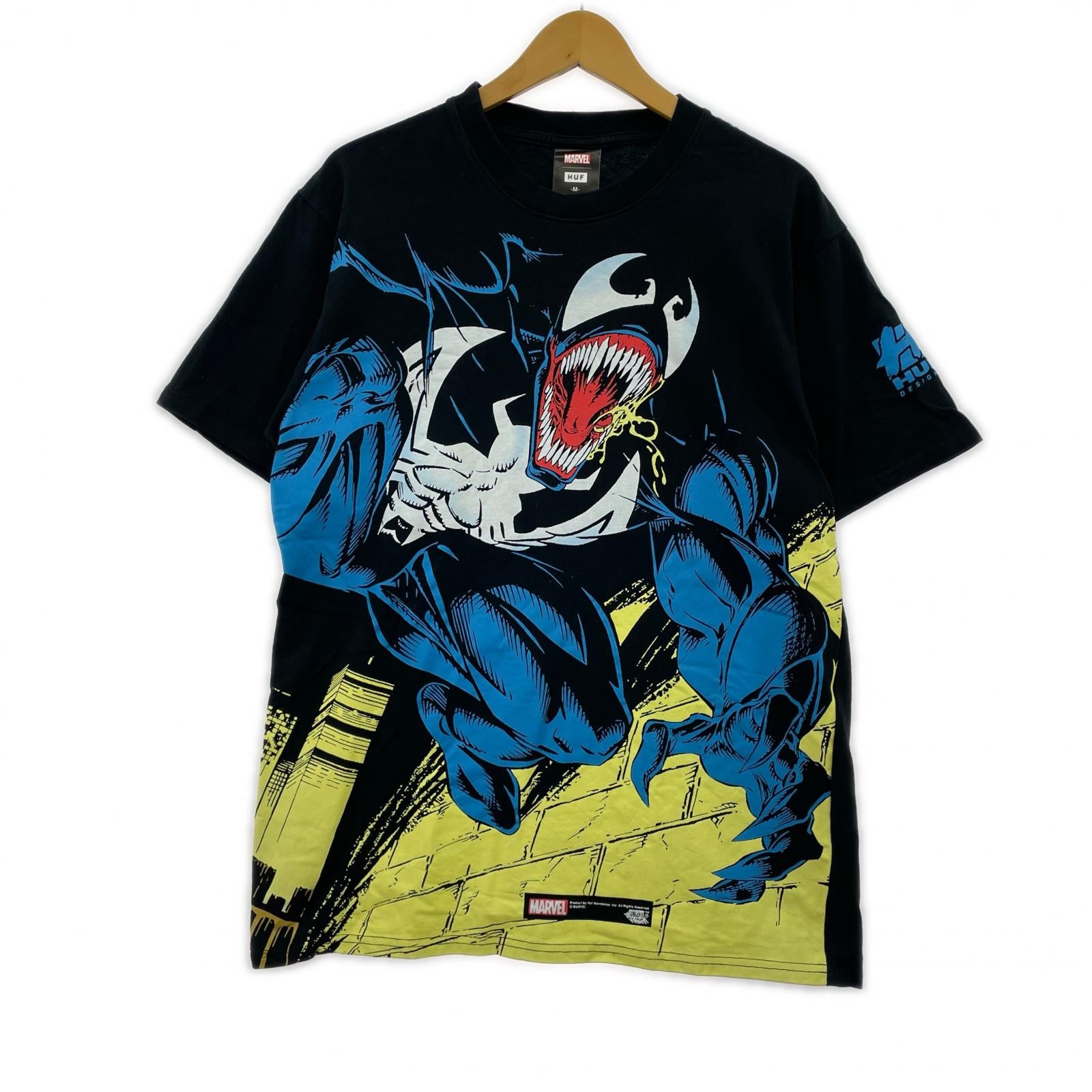 半袖Tシャツ ×MARVEL VENOM TEE (M) M ブラック
