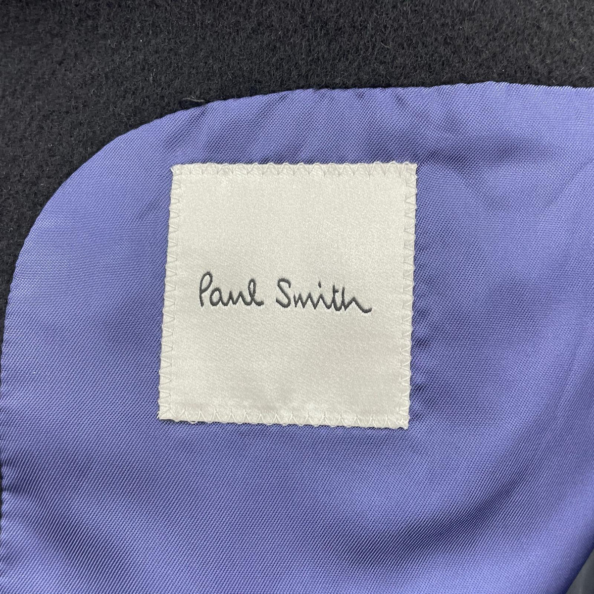 ジャケット Paul Smith コート カシミヤ混 ブラック