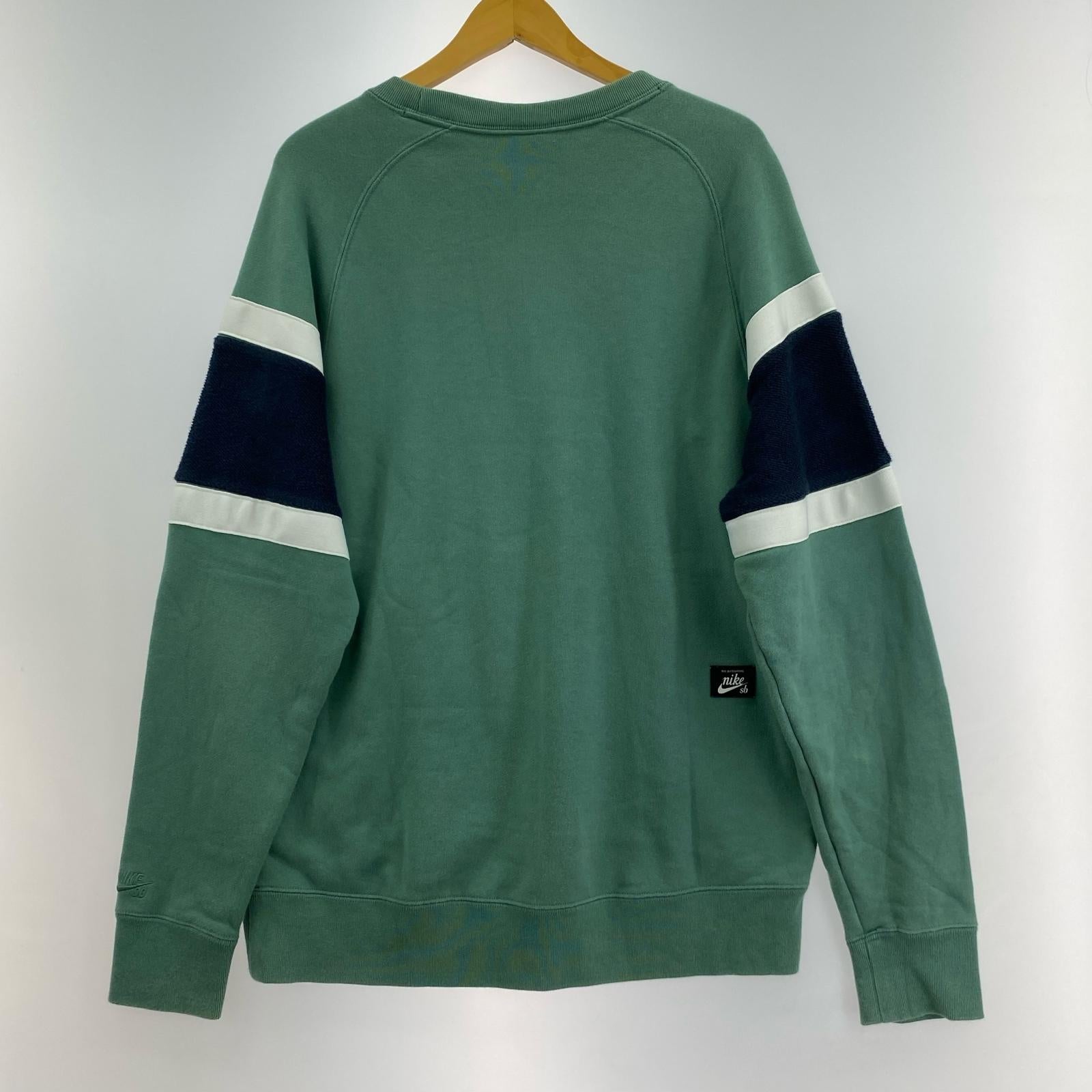 スウェット クルーネック グリーン XL グリーン