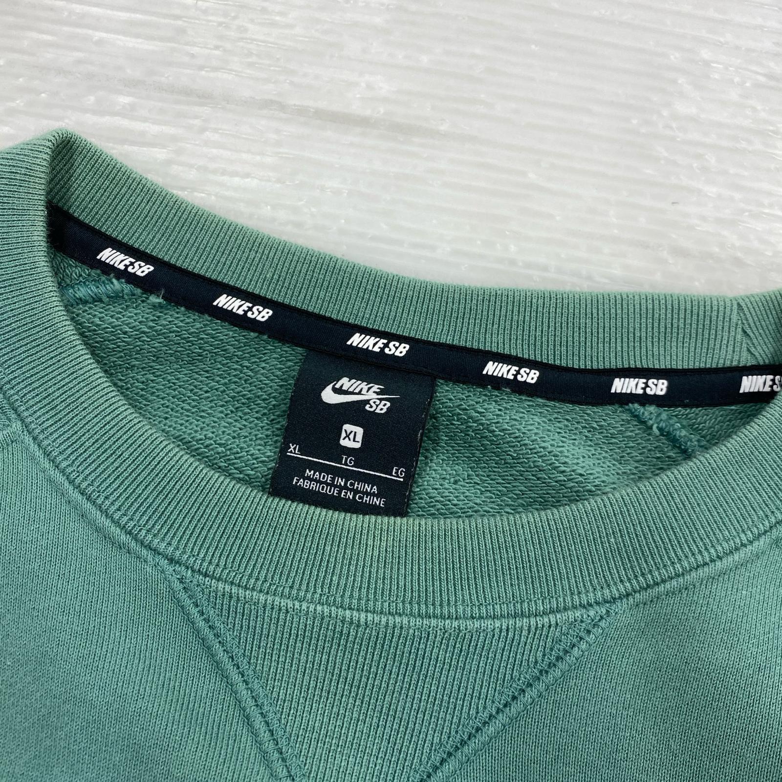 スウェット クルーネック グリーン XL グリーン