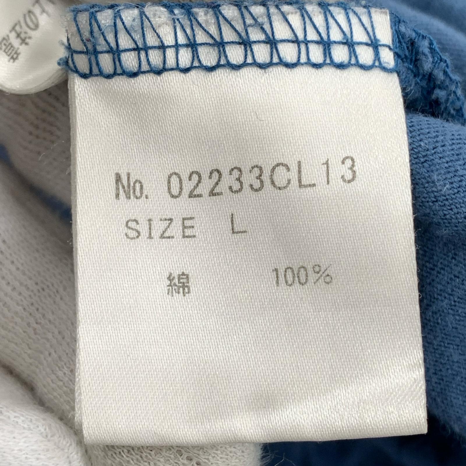 長袖Tシャツ 青 SUPER HYS Tシャツ L ブルー