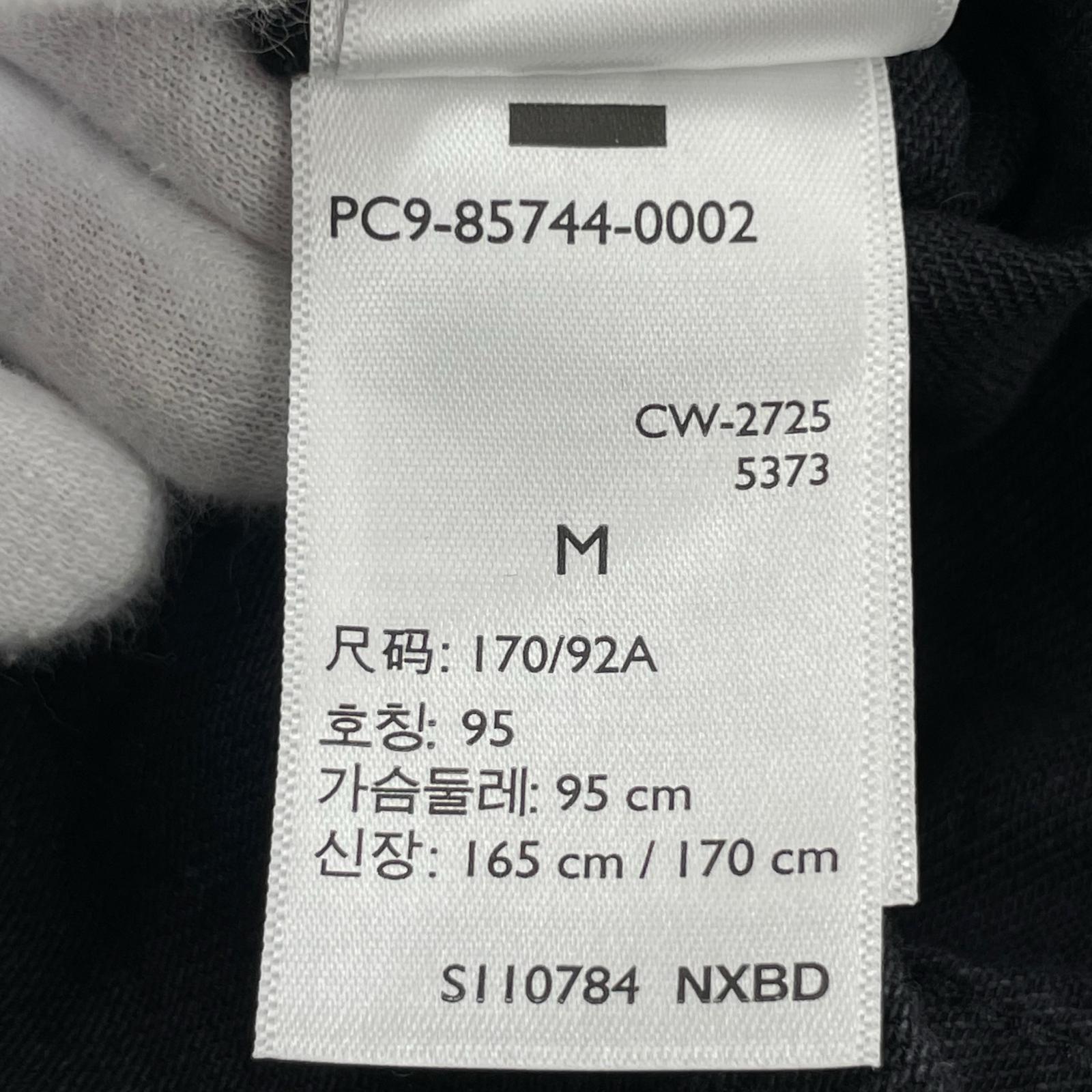 長袖シャツ ウエスタンシャツ 黒 M ブラック