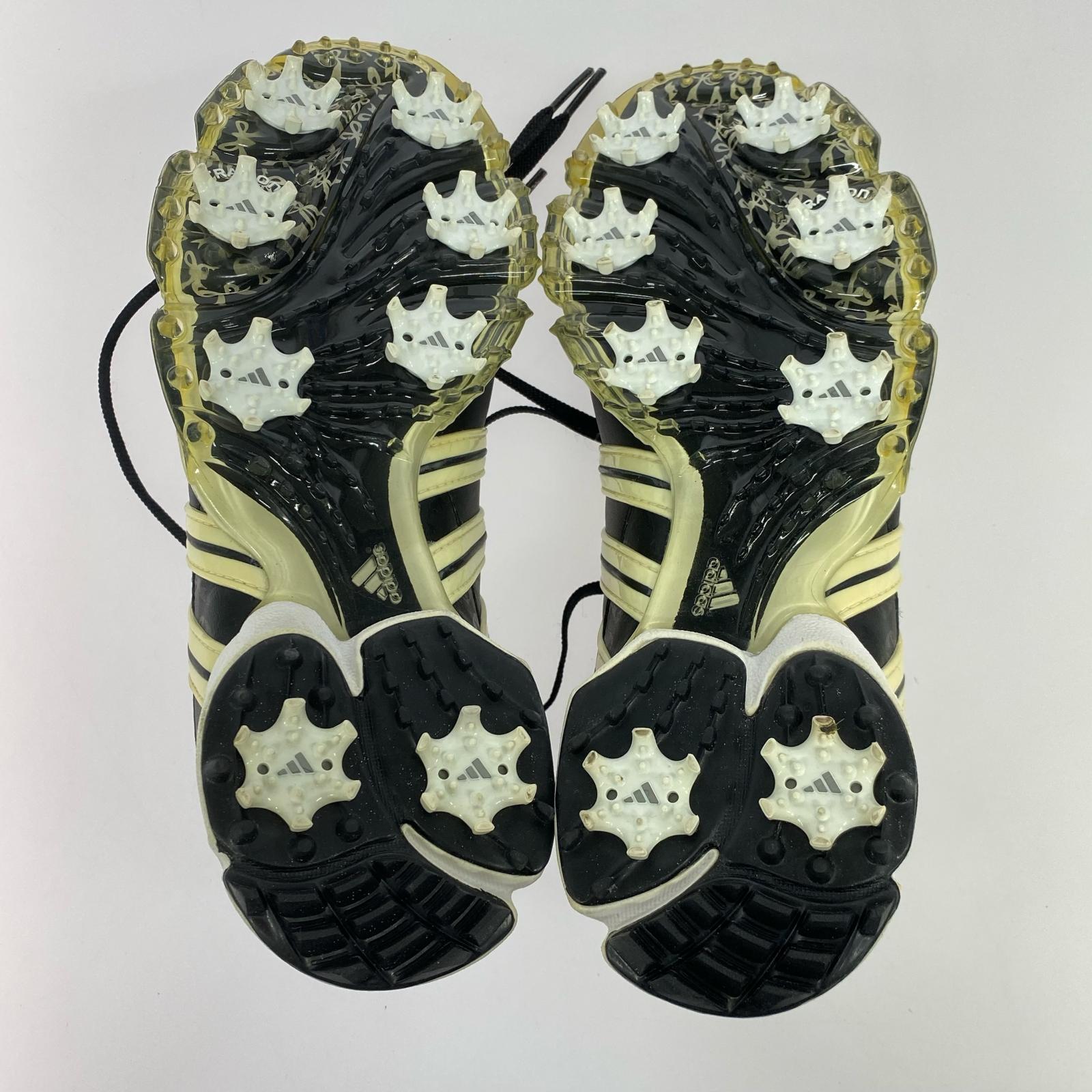 シューズ adidas ゴルフシューズ 23.5cm ブラック