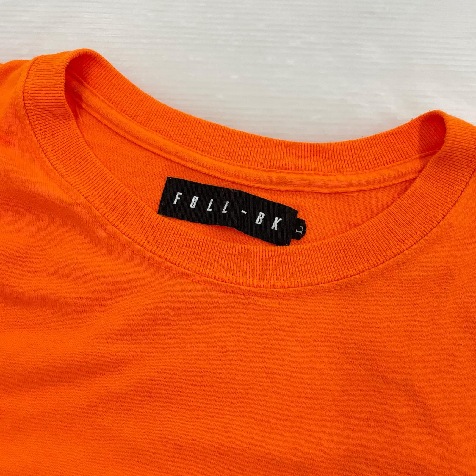 半袖Tシャツ FULL-BK オレンジ(L) L