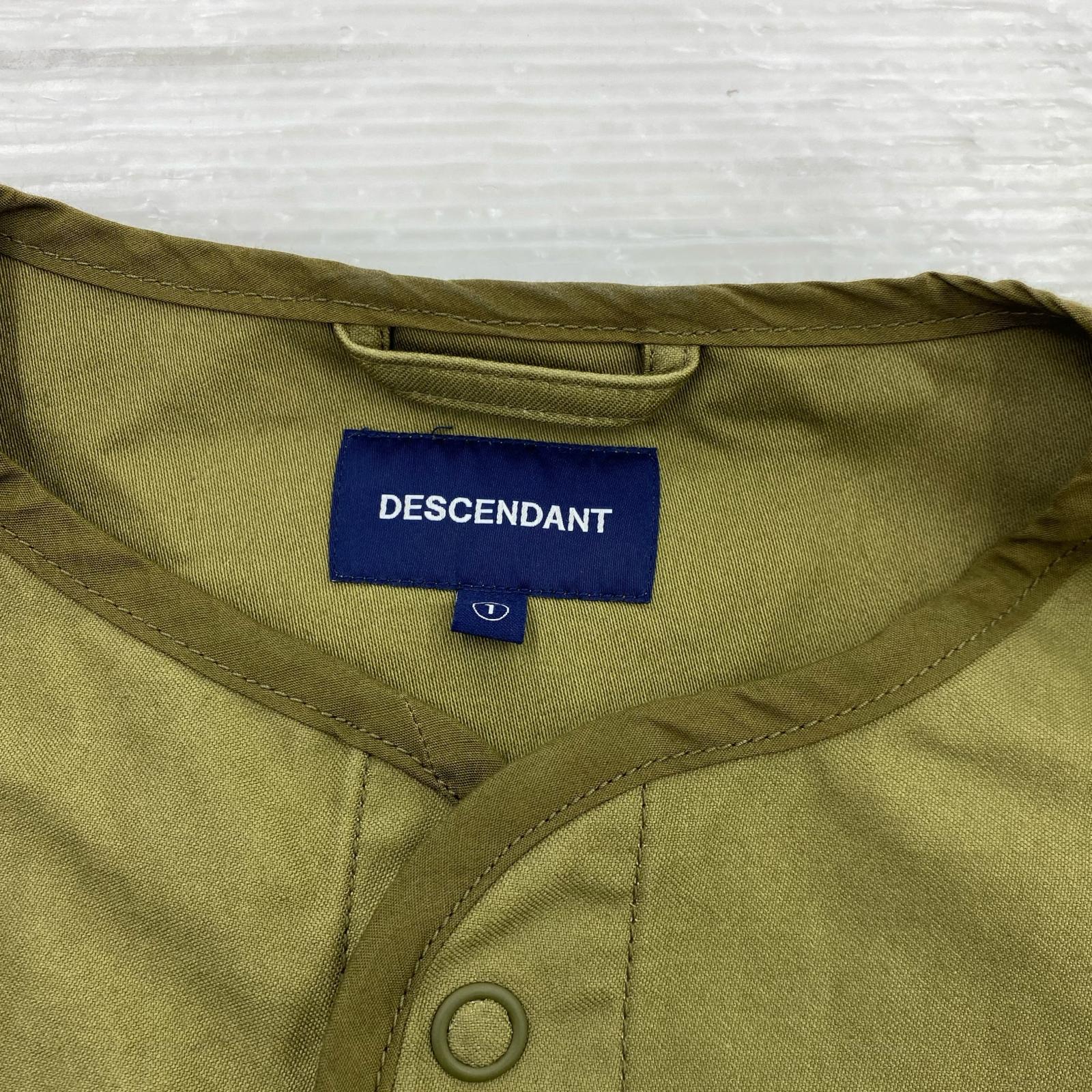 ジャケット 20AW REMNANTS SATIN LS SHIRT カーキ (1) 1 カーキ