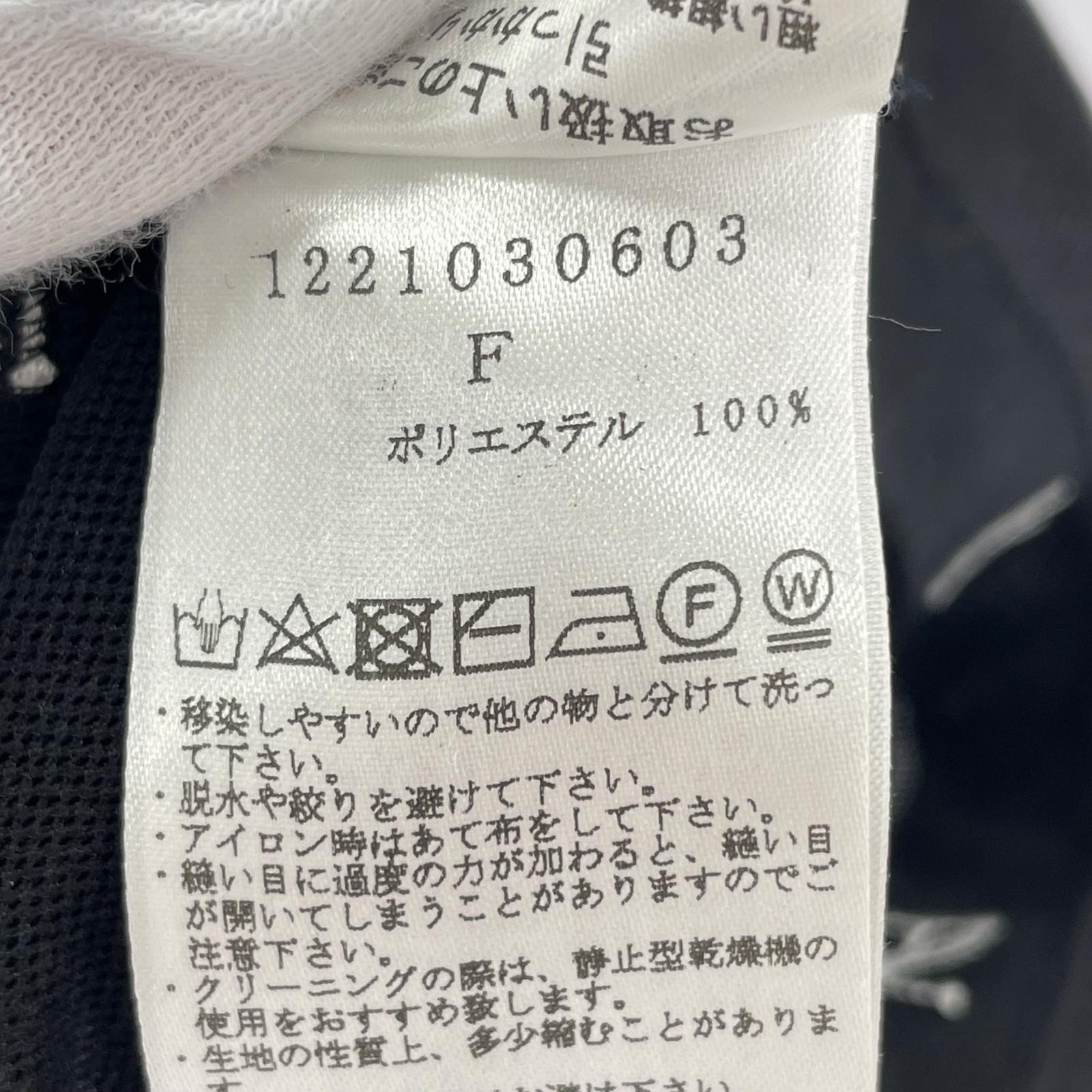 長袖Tシャツ HAENGNAE 刺繍シアートップス フリー ブラック