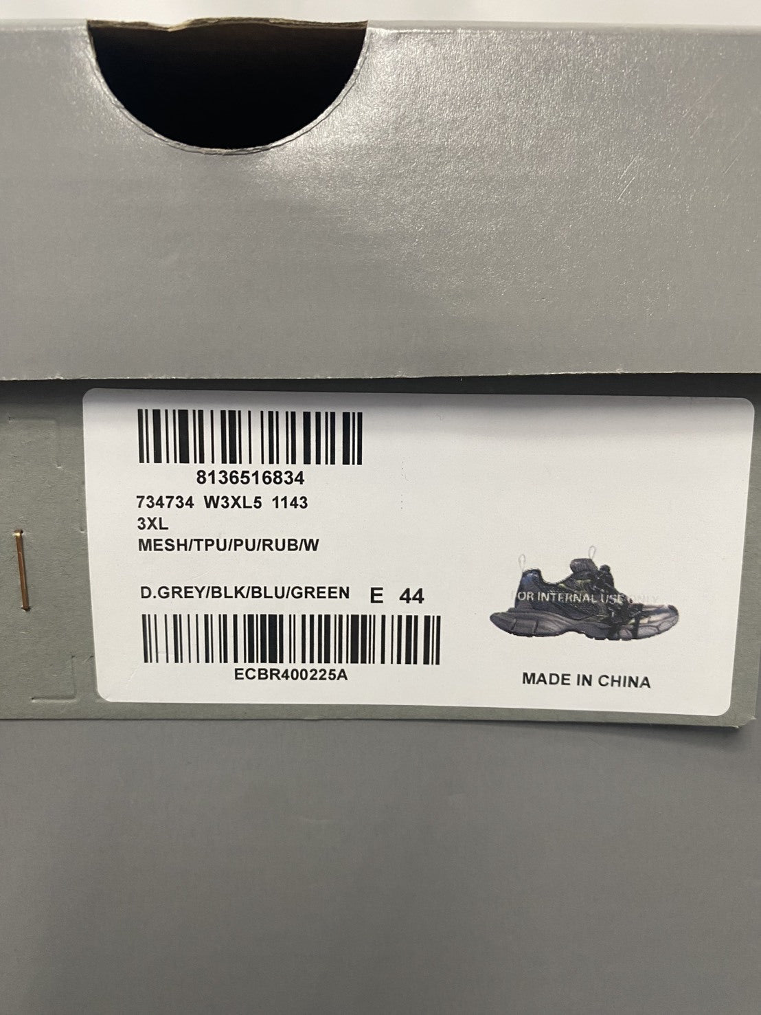 BALENCIAGA/734734/3XL/29cm