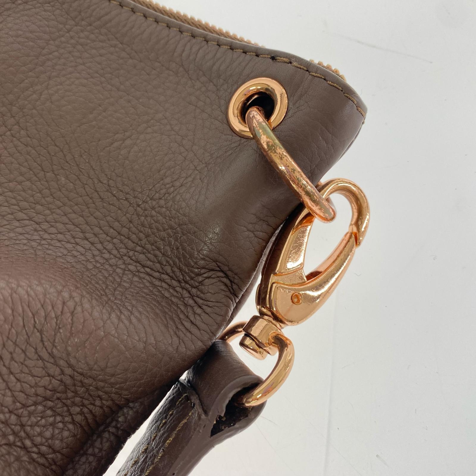 ハンドバッグ repetto ハンドバッグ ブラウン